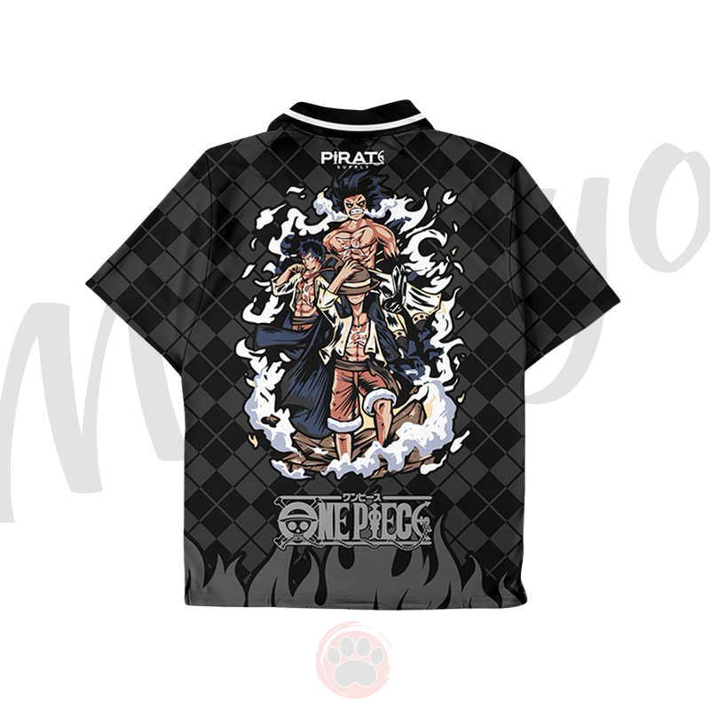 JERSEY VINTAGE ANIME ONE PIECE JERSET KERAH TALI