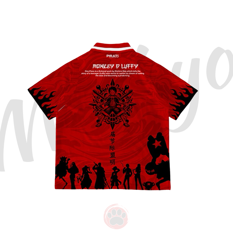 JERSEY ANIME ONE PIECE MONKEY D LUFFY JERSEY ANIME
