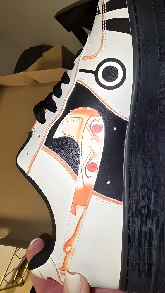 Custom Printed Uzumaki No.2 Sneakers