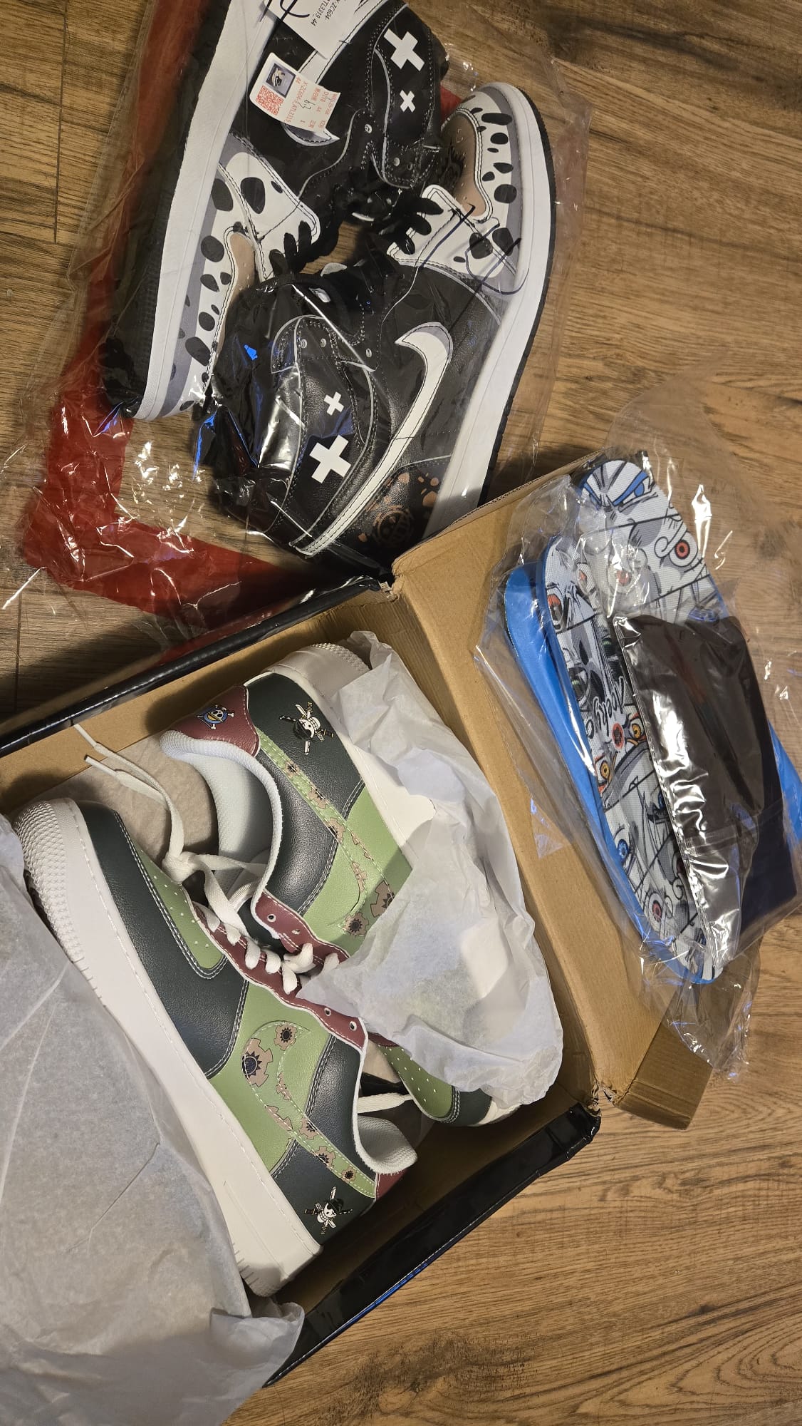 Custom Printed Zoro No.1 Sneakers