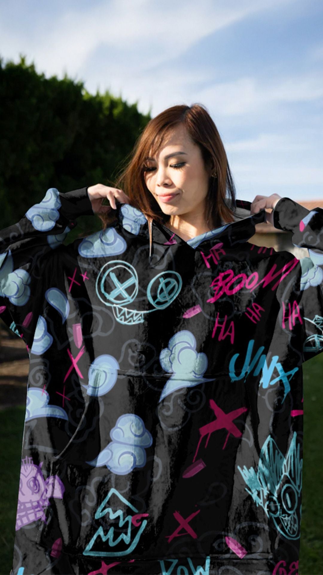 Loose Cannon Hoodie Blanket