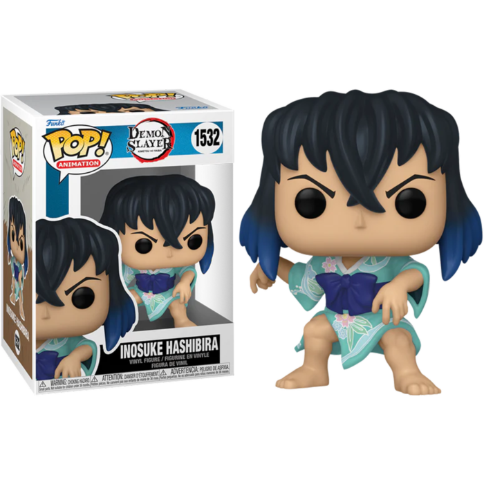 Funko Pop! Demon Slayer - Inosuke Hashibira (Kimono) #1532