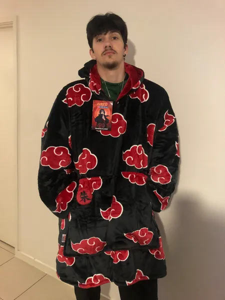 Akatsuki Blanket Hoodie - Naruto