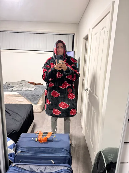 Akatsuki Blanket Hoodie - Naruto