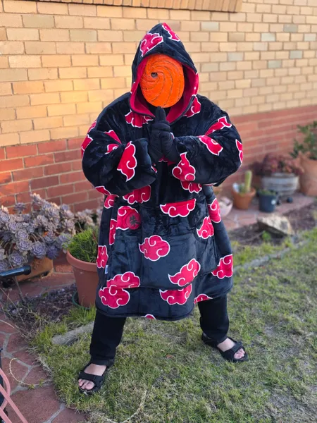 Akatsuki Blanket Hoodie - Naruto