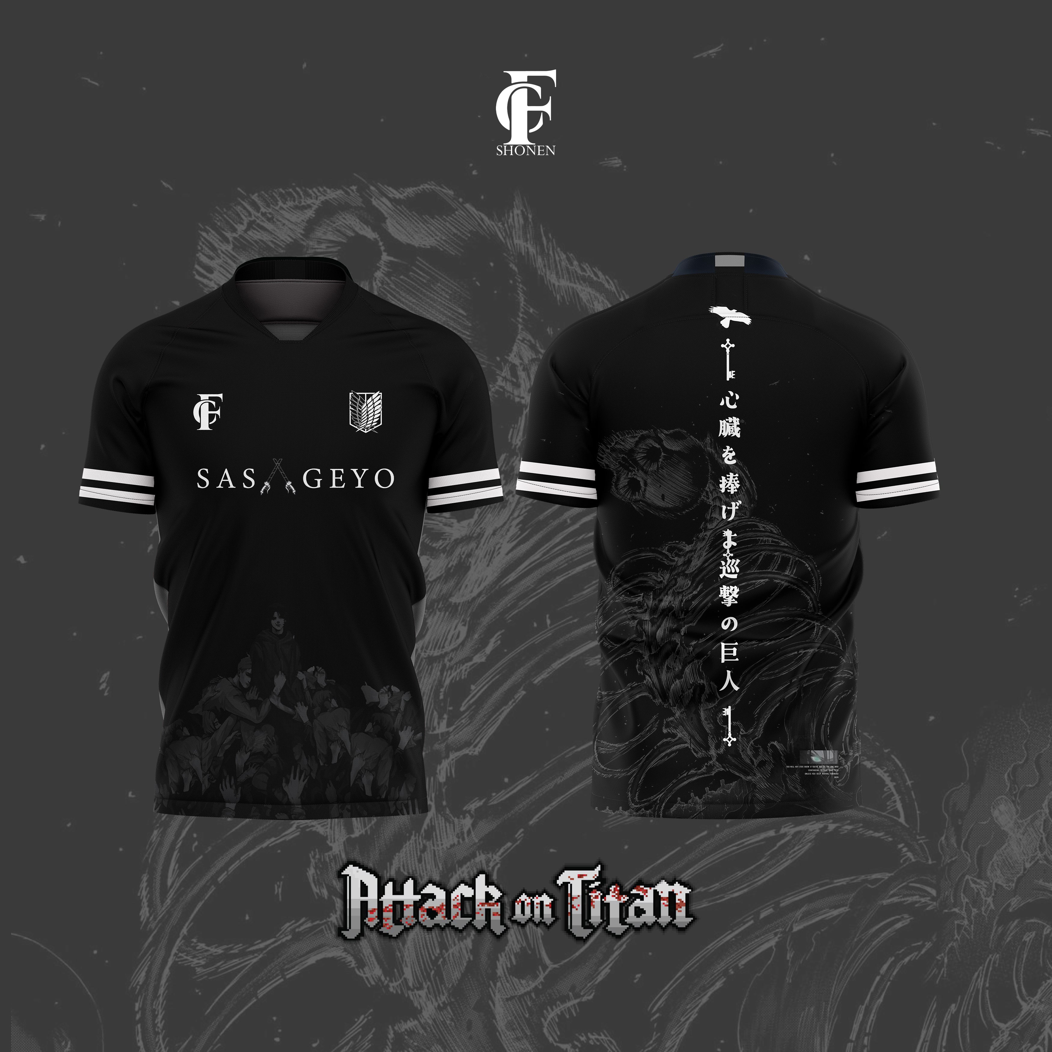 Soccer Jersey ATTACK ON TITAN