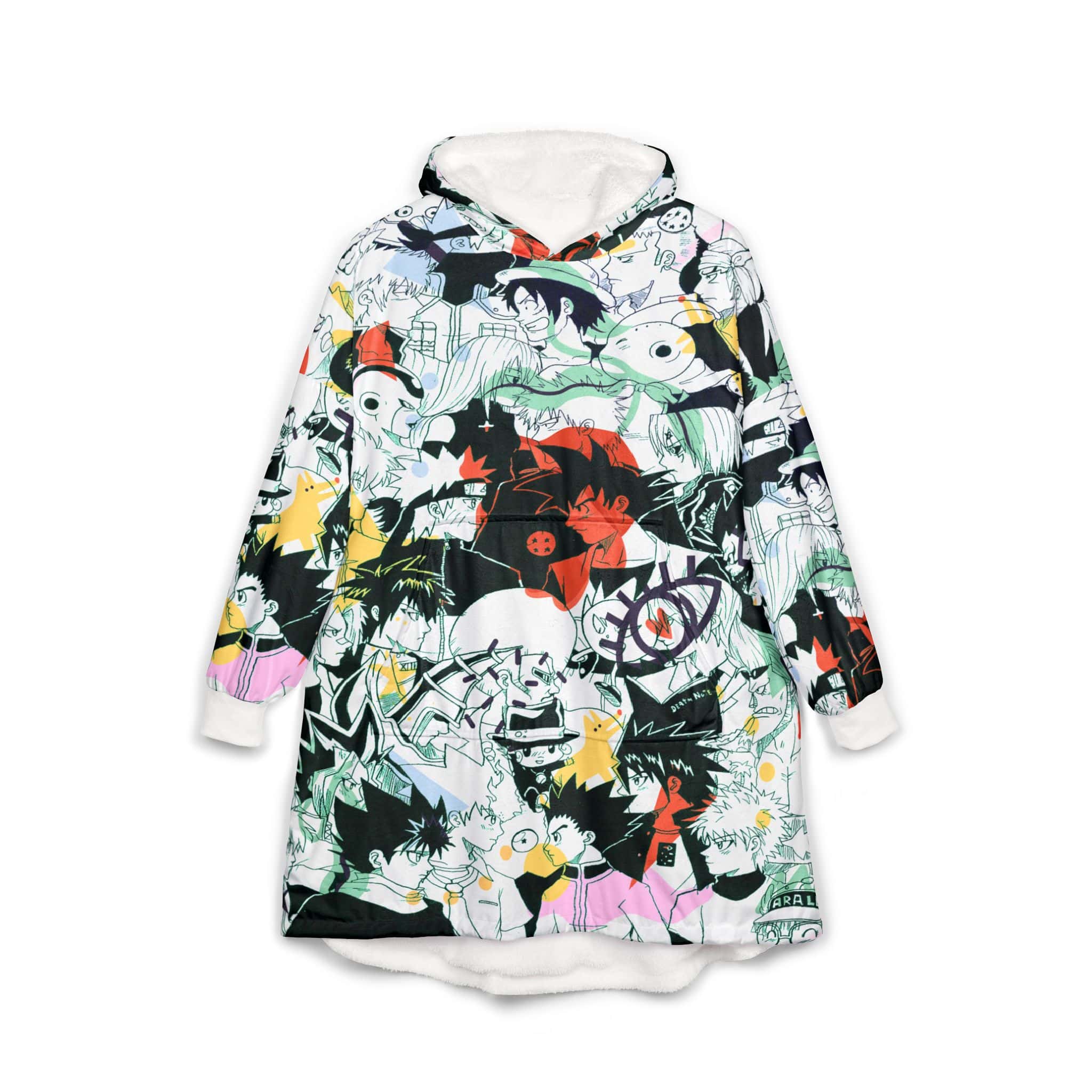 All Anime Fusion Oversized Blanket Hoodie