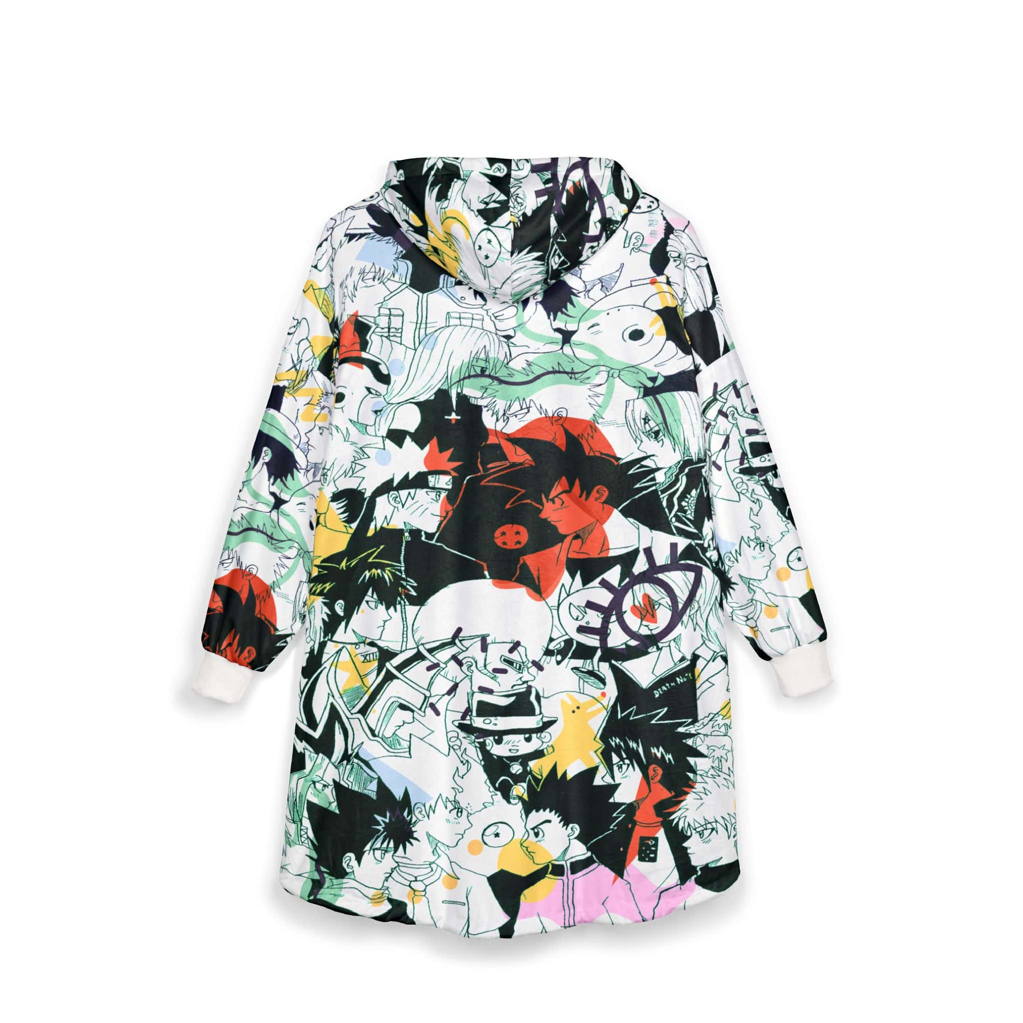 All Anime Fusion Oversized Blanket Hoodie