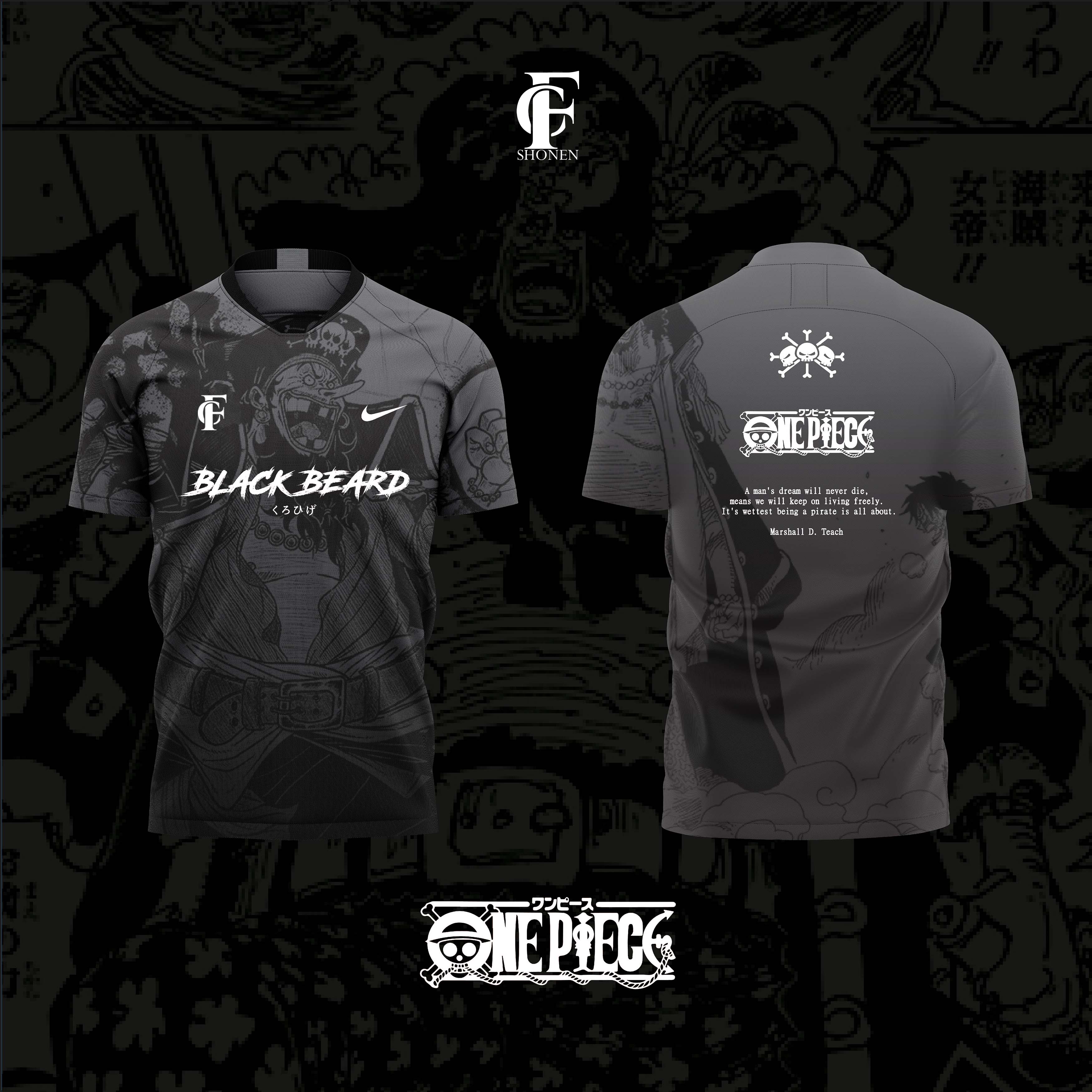Soccer Jersey BLACKBEARD