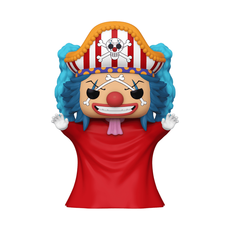 Funko Pop! One Piece - Post Time-Skip Buggy Vinyl Figure