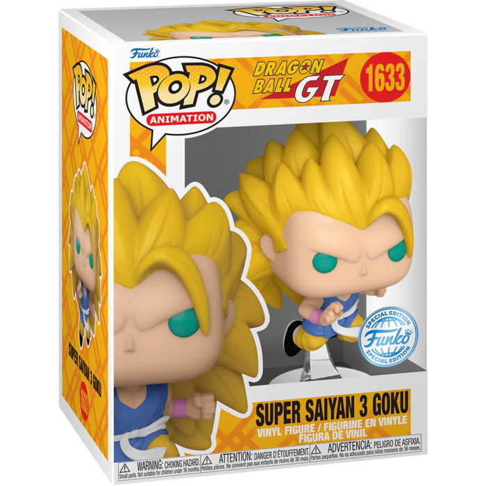 Funko Pop! Dragon Ball GT - Super Saiyan 3 Goku #1633