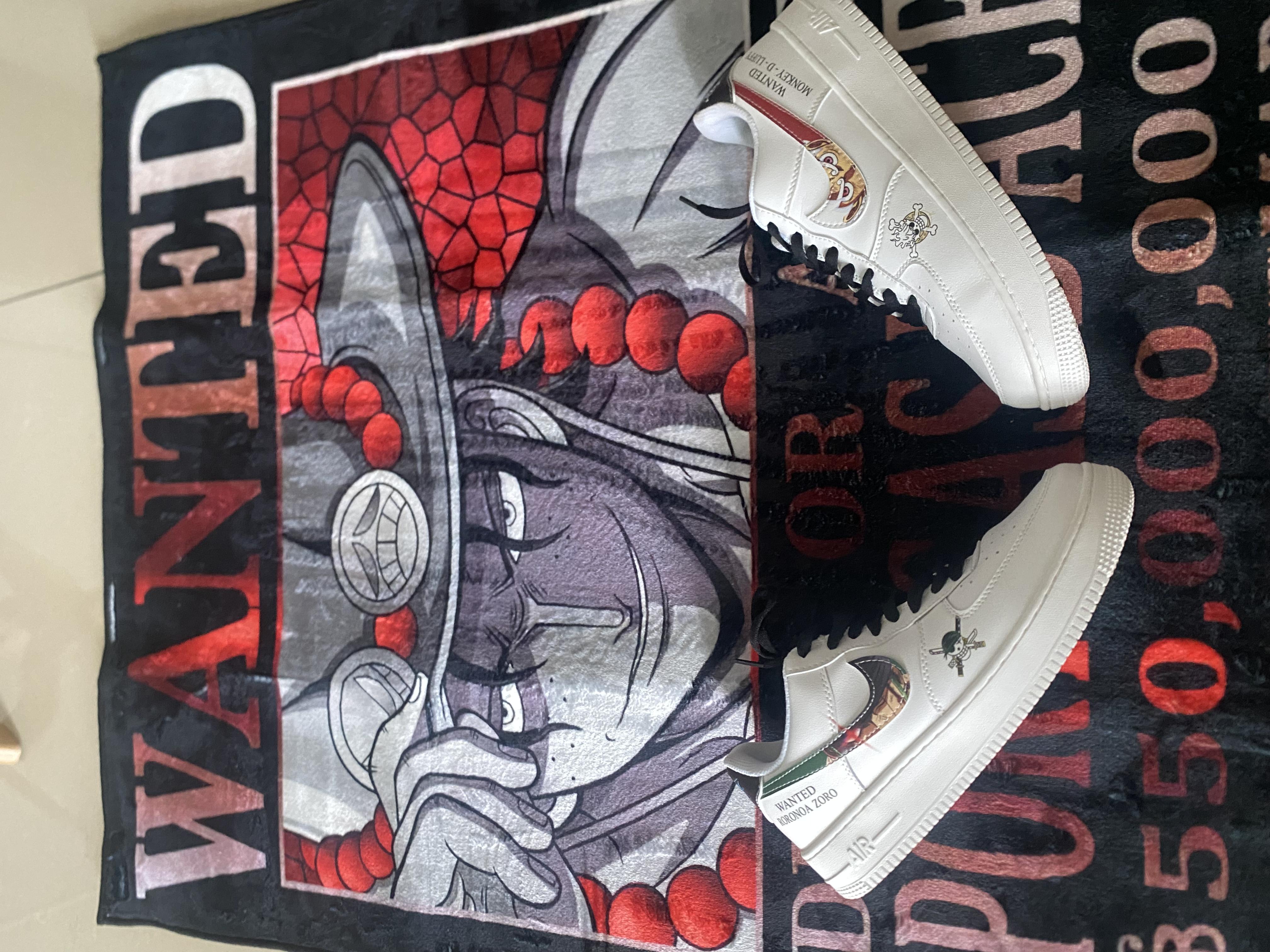 Customize Luffy & Zoro Shoes