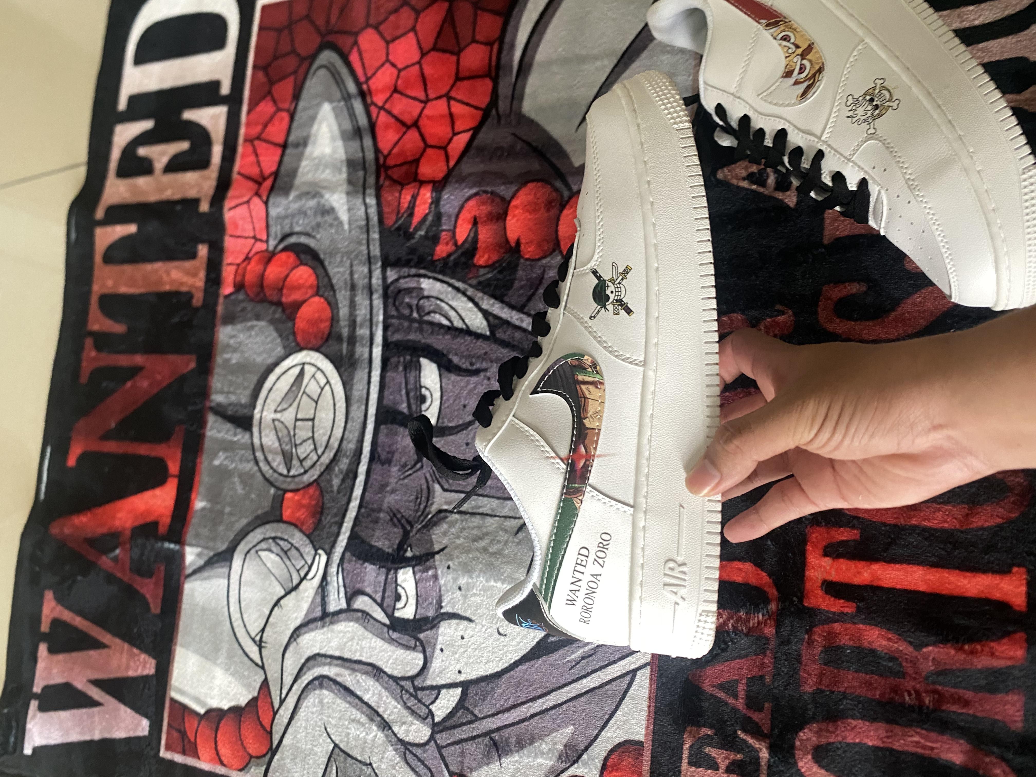 Customize Luffy & Zoro Shoes