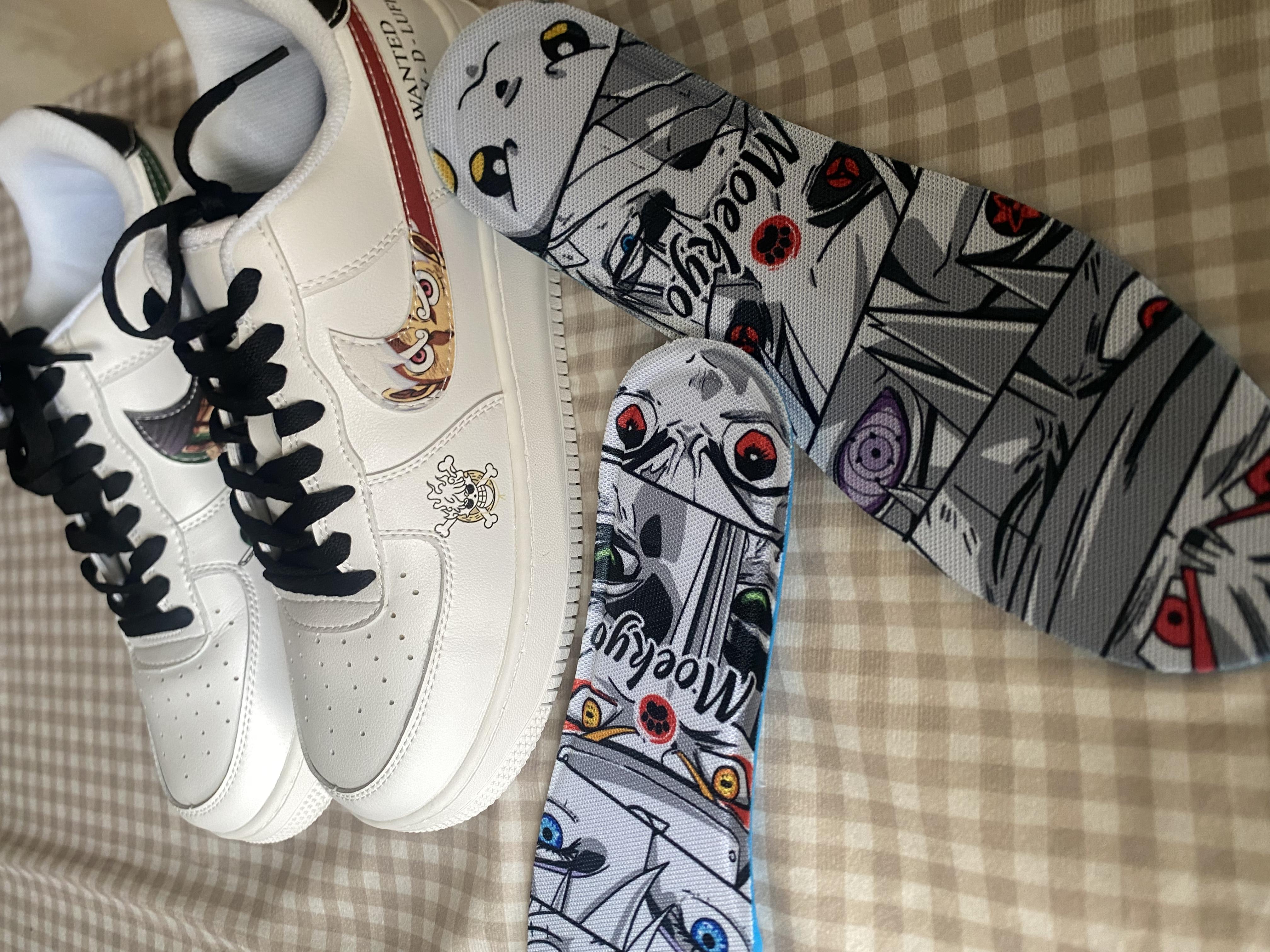 Customize Luffy & Zoro Shoes