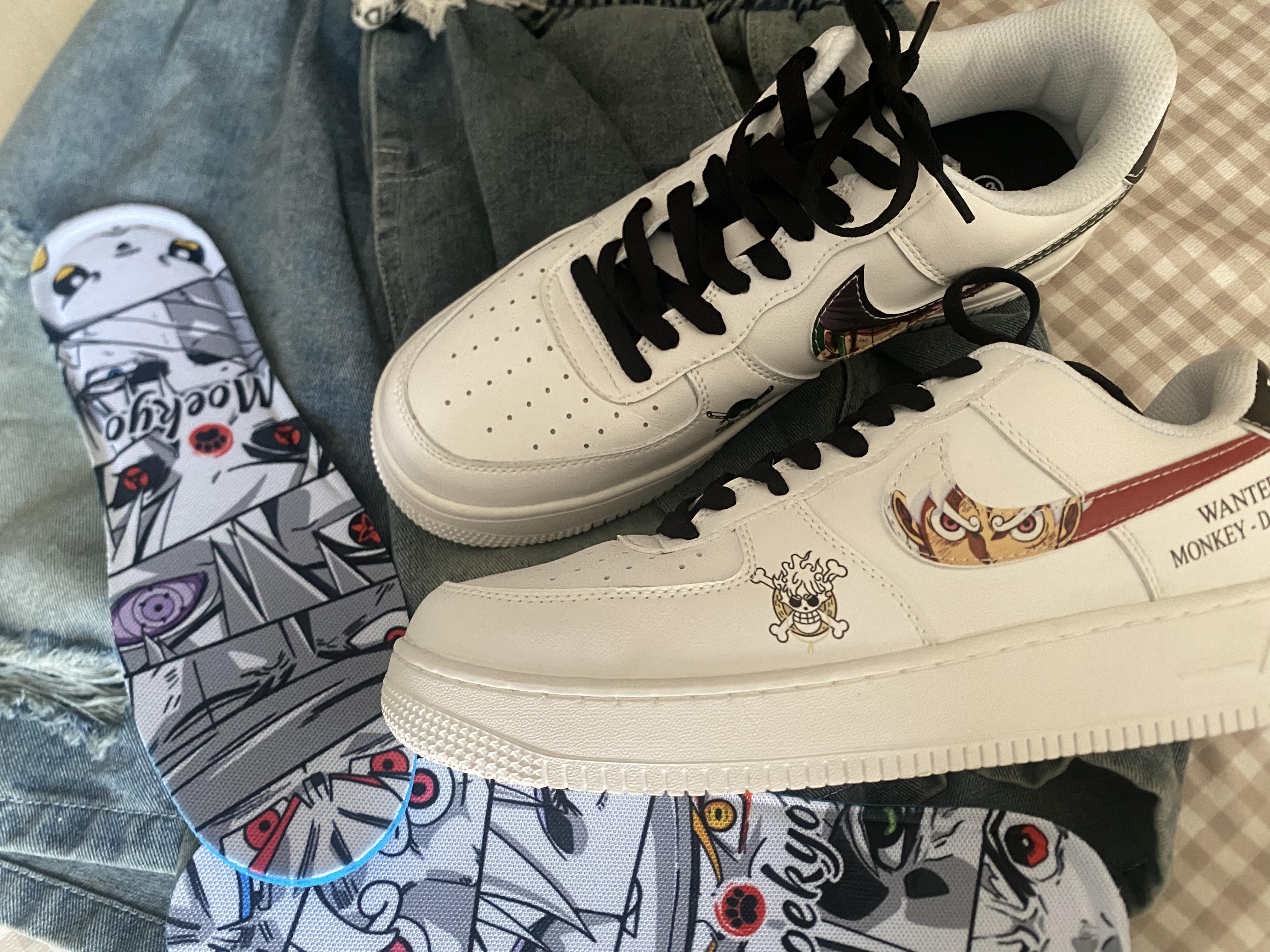 Customize Luffy & Zoro Shoes