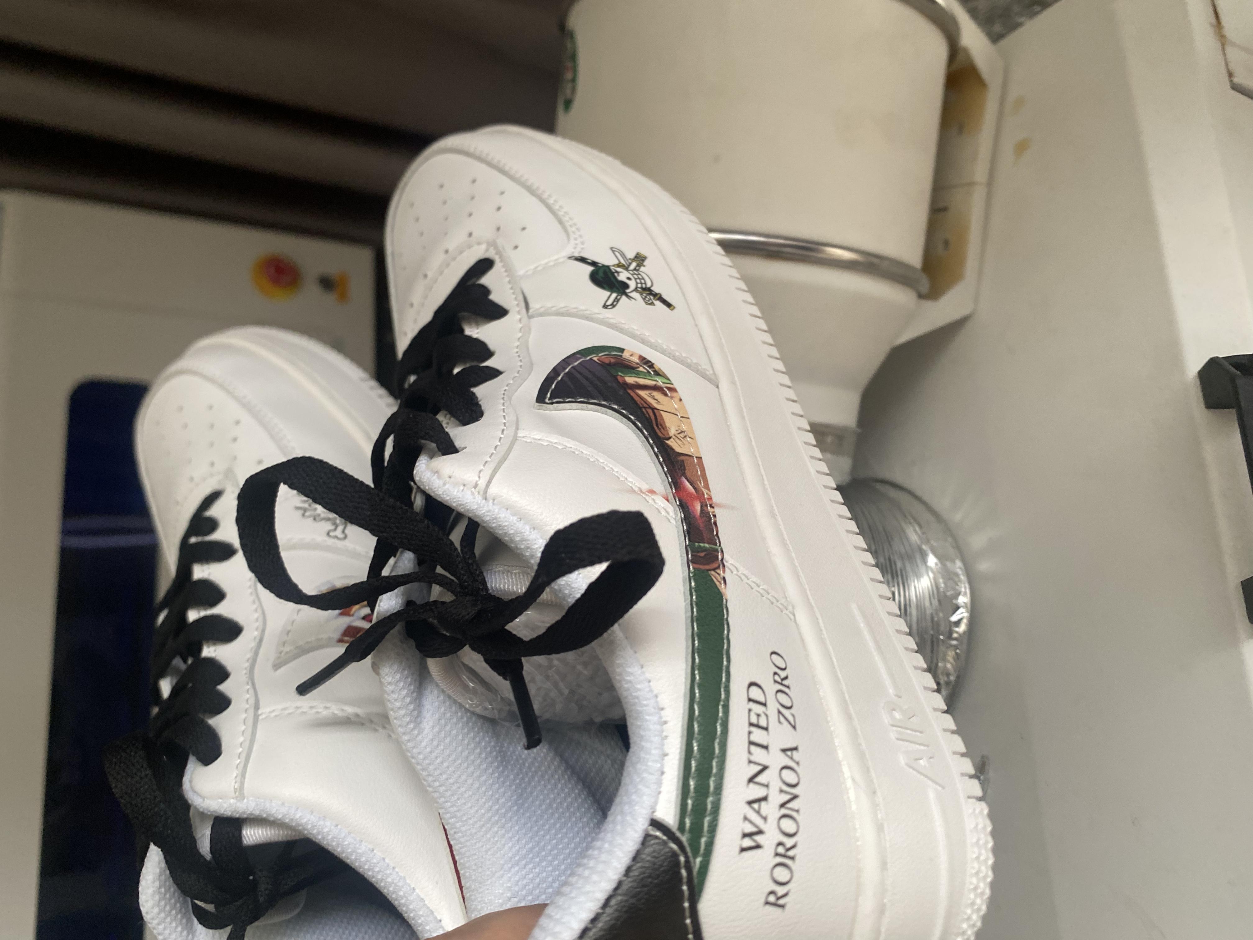 Customize Luffy & Zoro Shoes