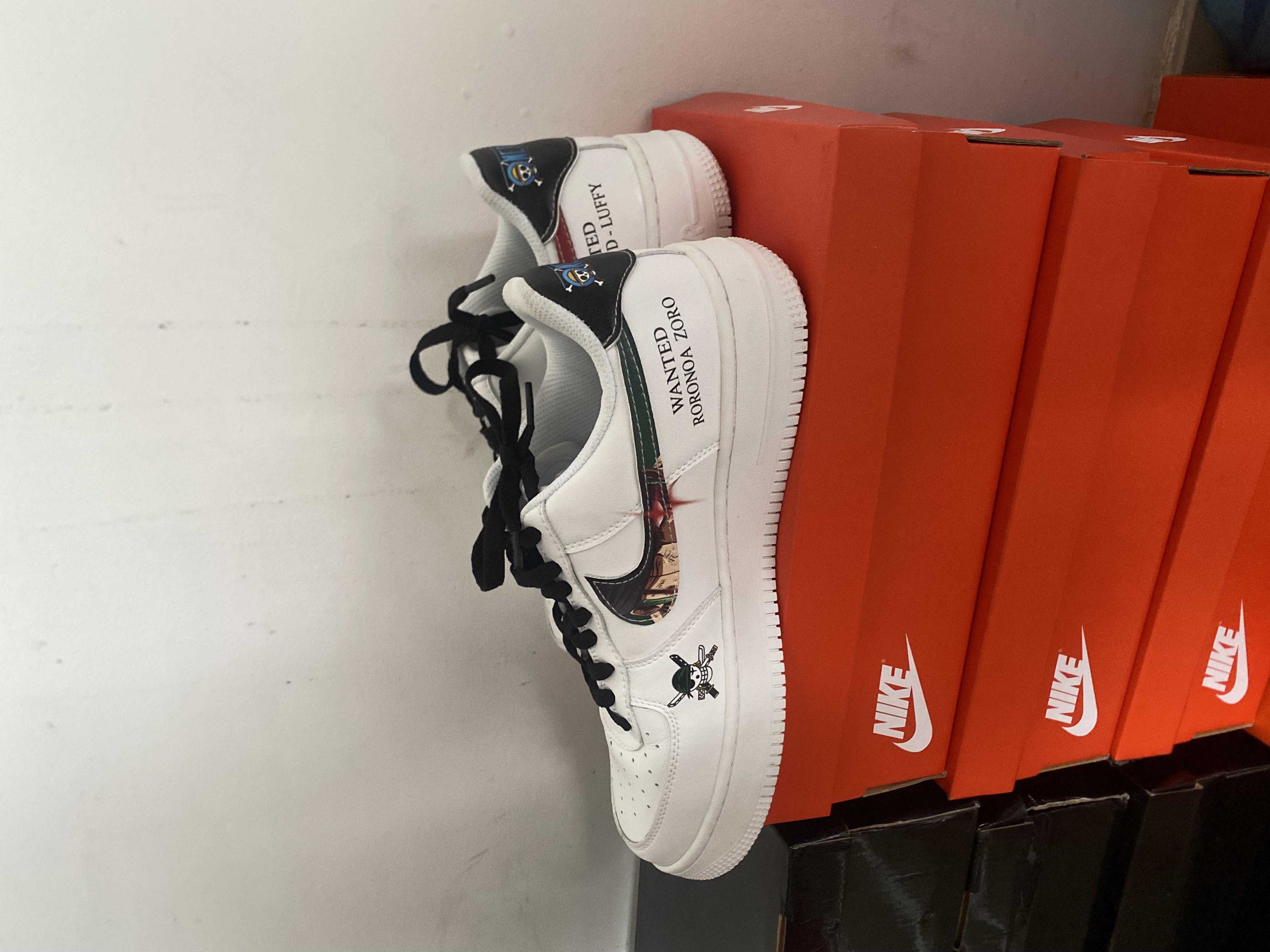 Customize Luffy & Zoro Shoes
