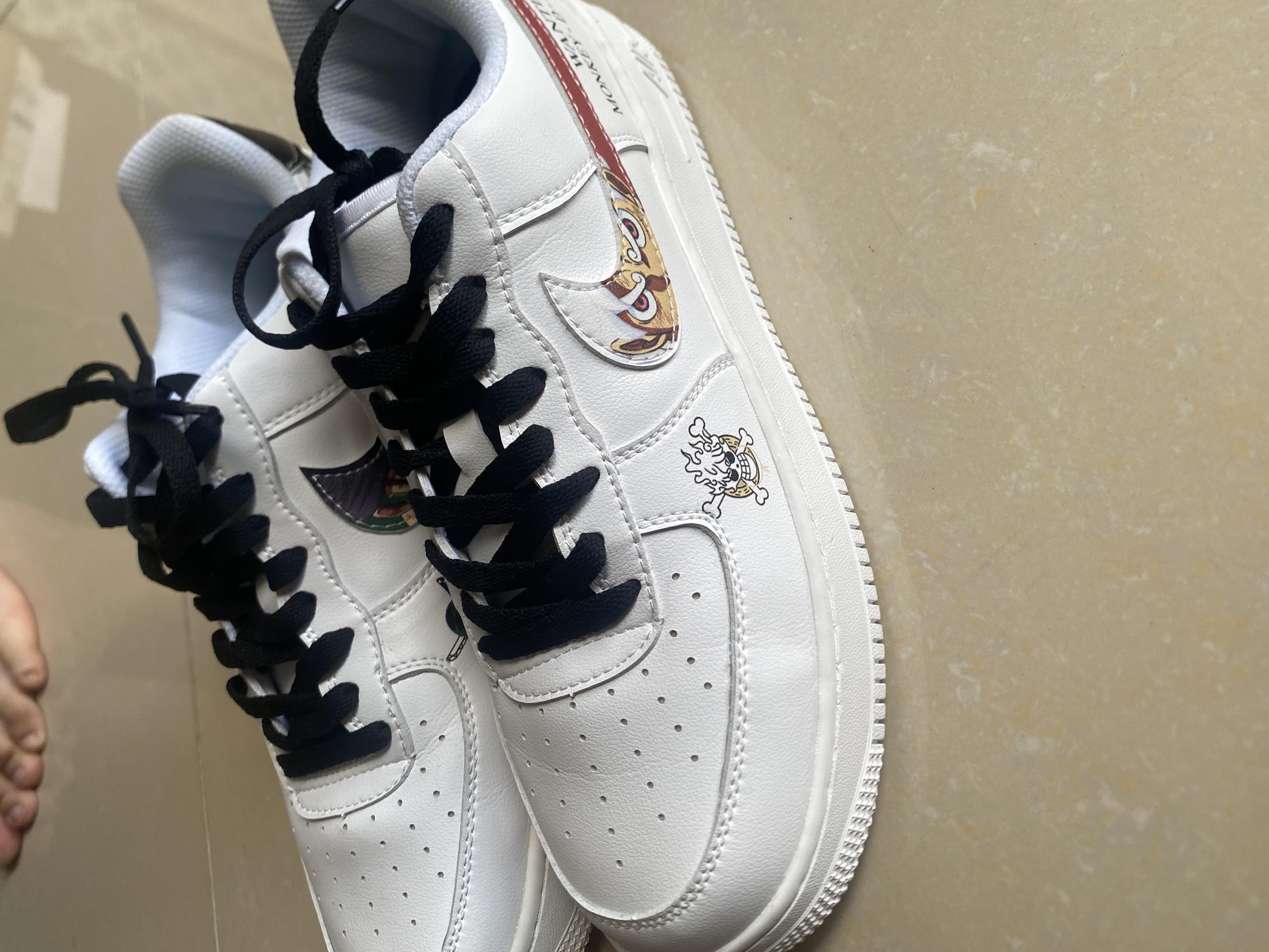 Customize Luffy & Zoro Shoes
