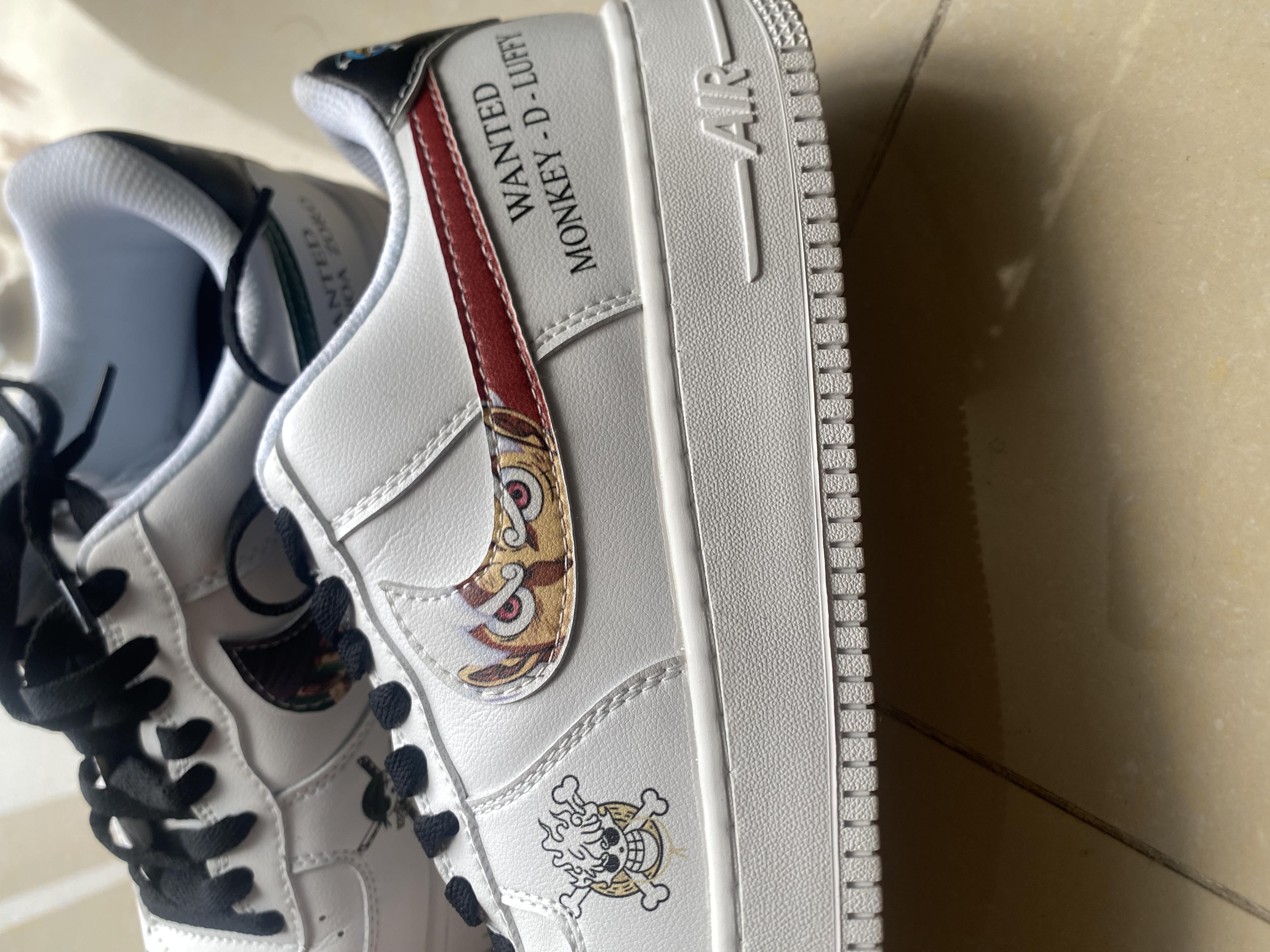Customize Luffy & Zoro Shoes