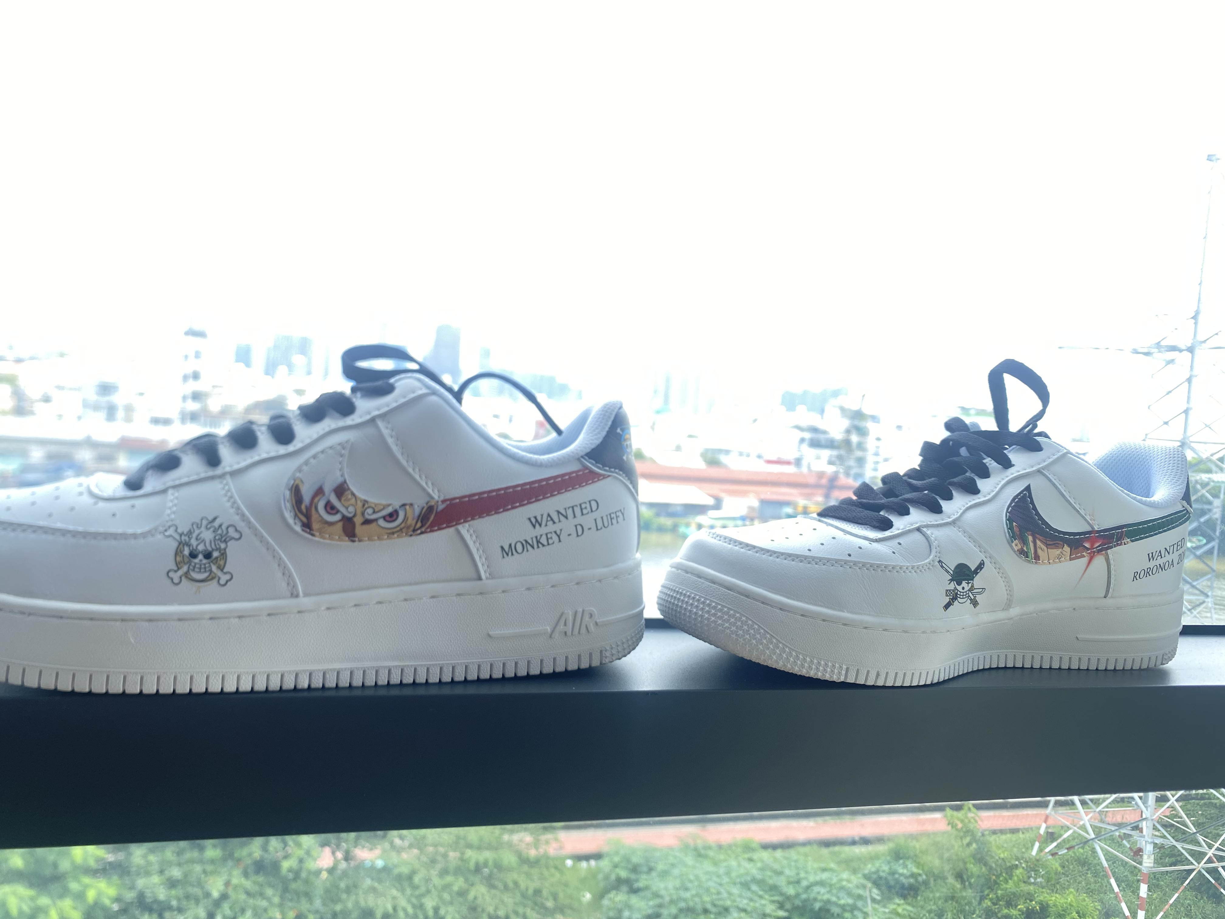 Customize Luffy & Zoro Shoes