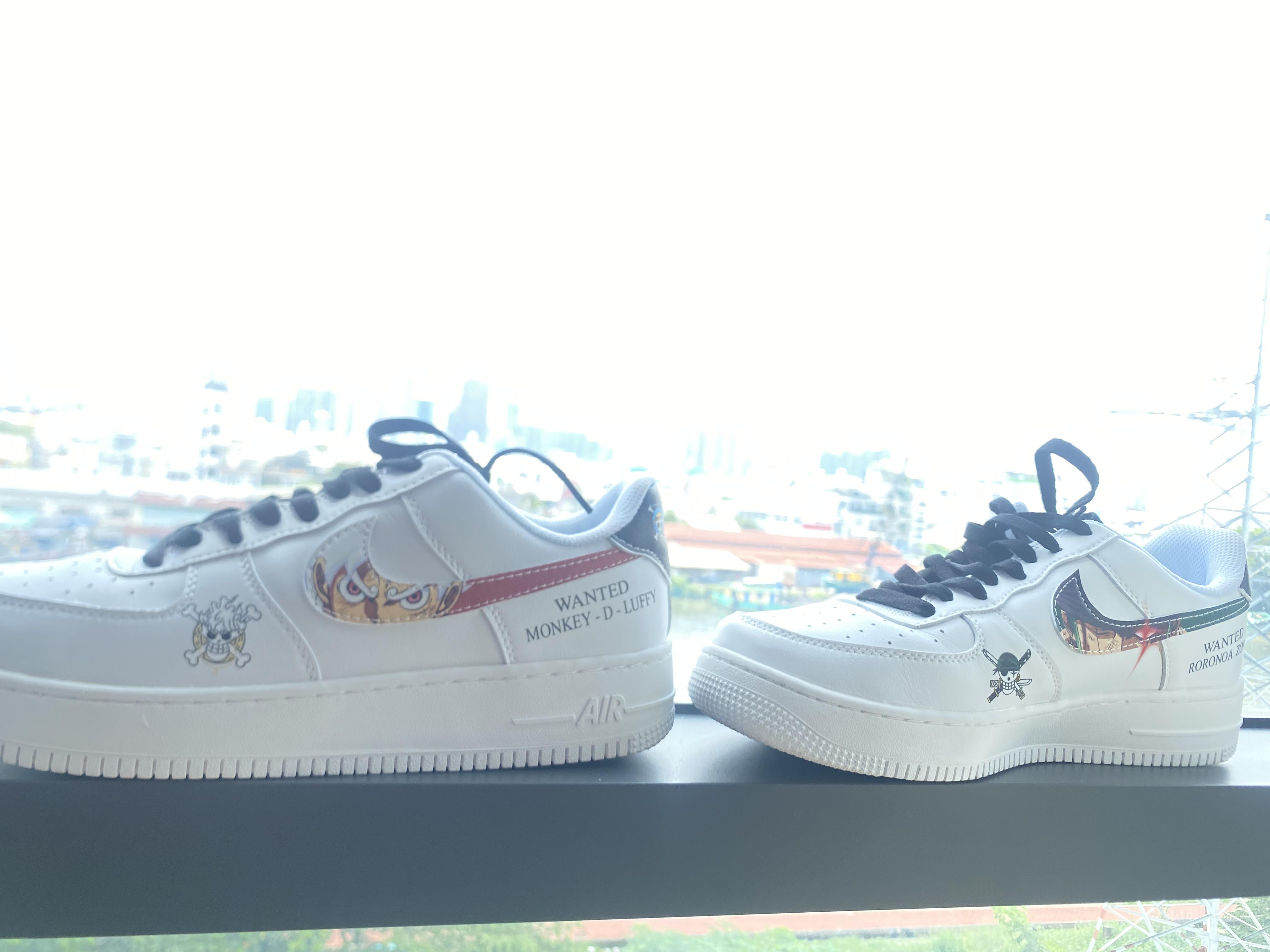Customize Luffy & Zoro Shoes