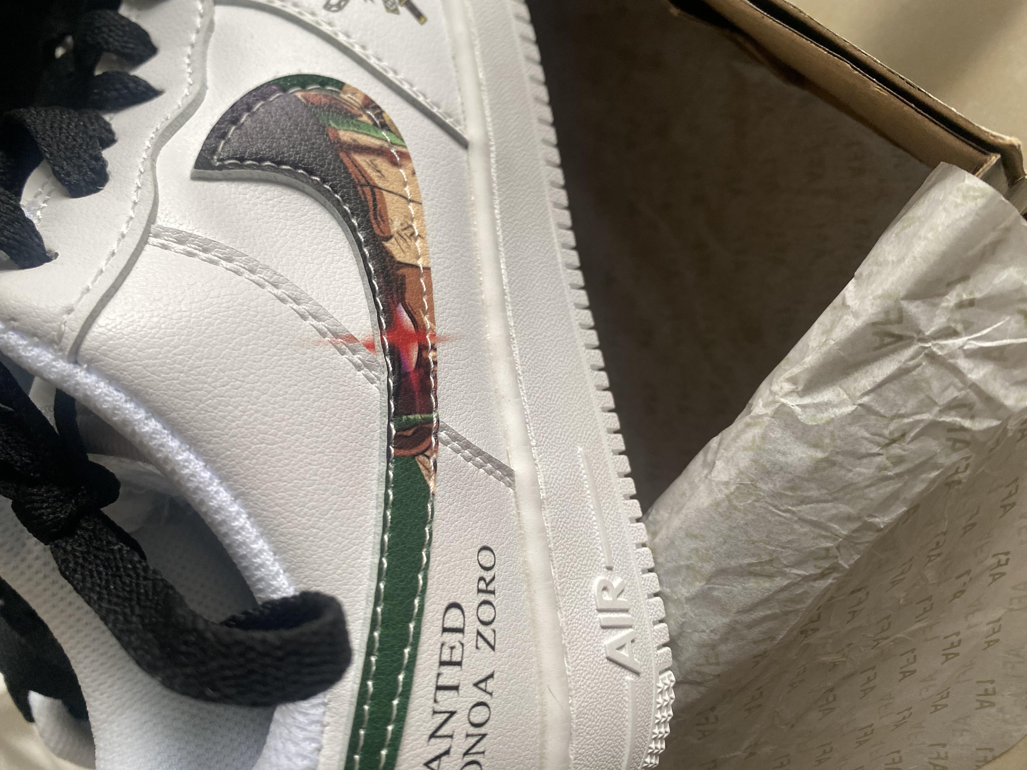 Customize Luffy & Zoro Shoes
