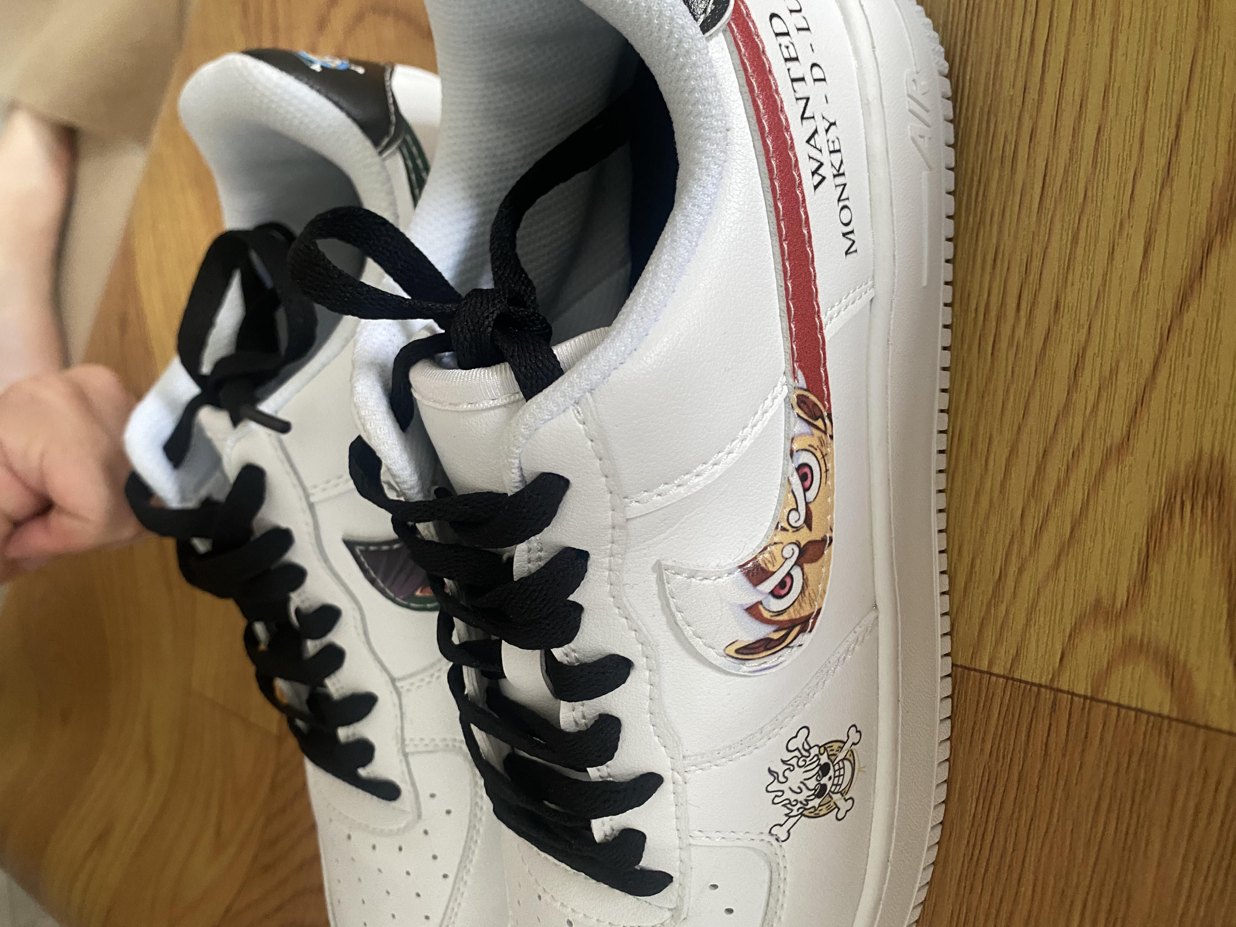 Customize Luffy & Zoro Shoes