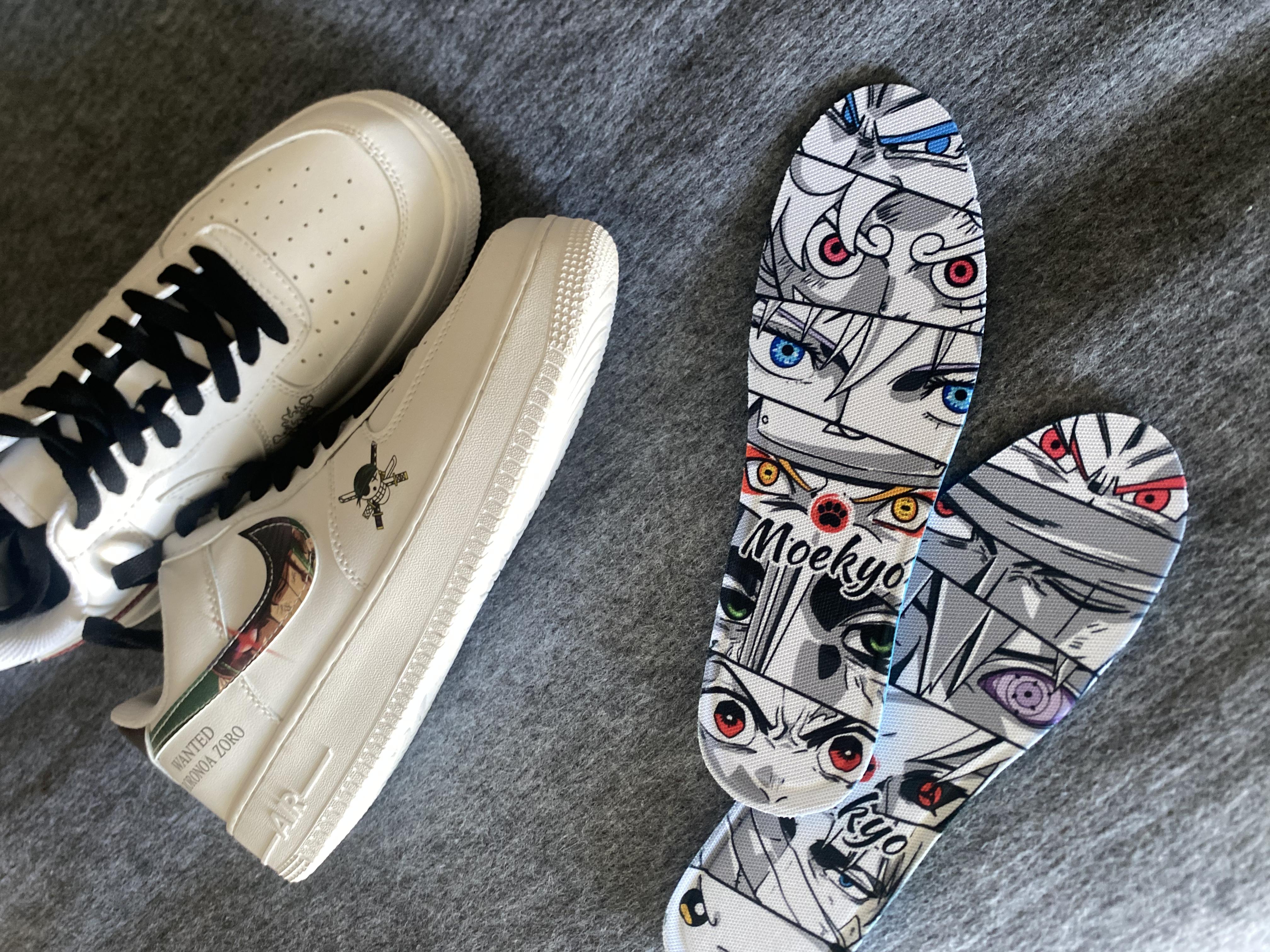 Customize Luffy & Zoro Shoes