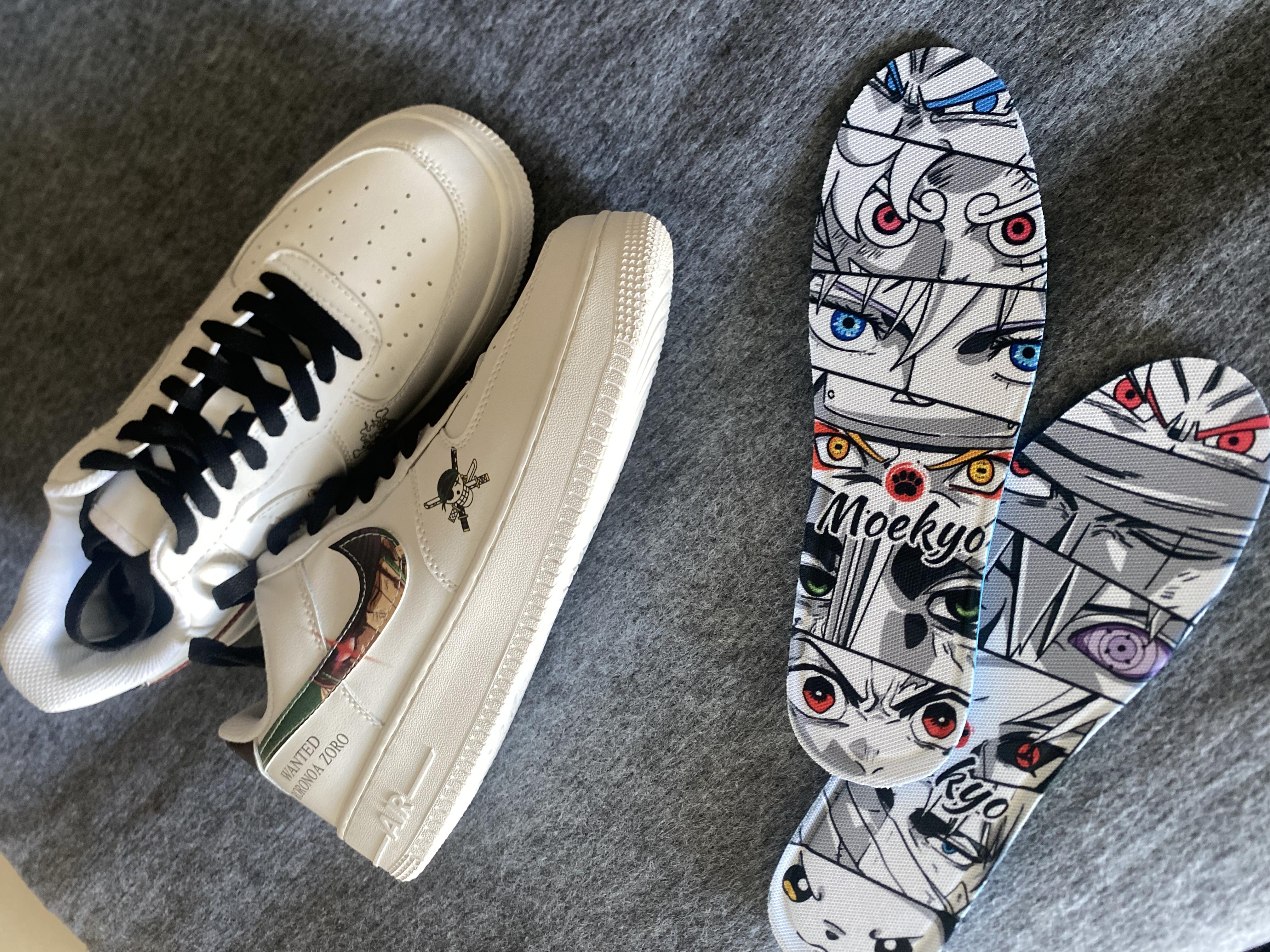 Customize Luffy & Zoro Shoes