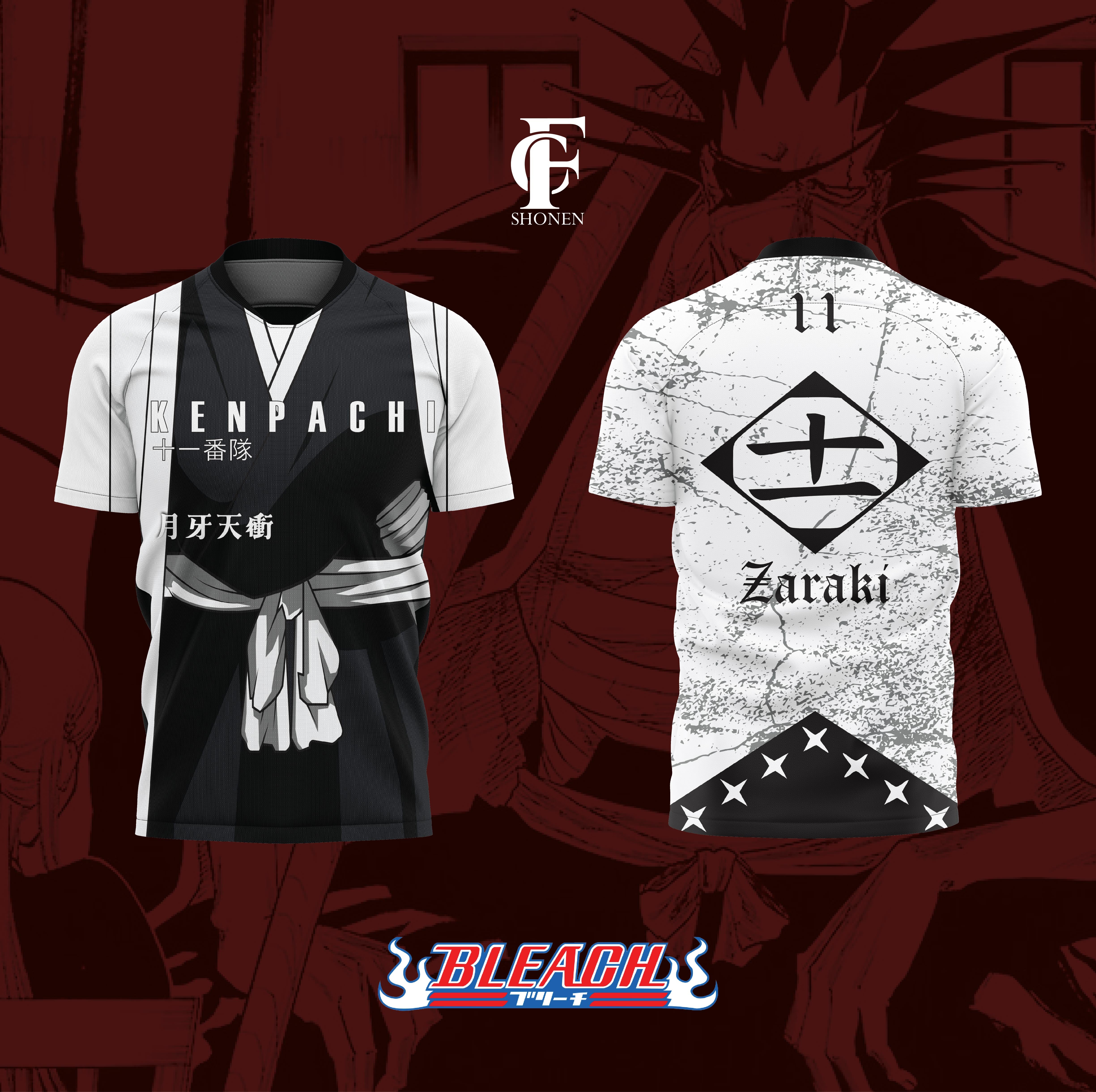 Soccer Jersey KENPACHI ZARAKI