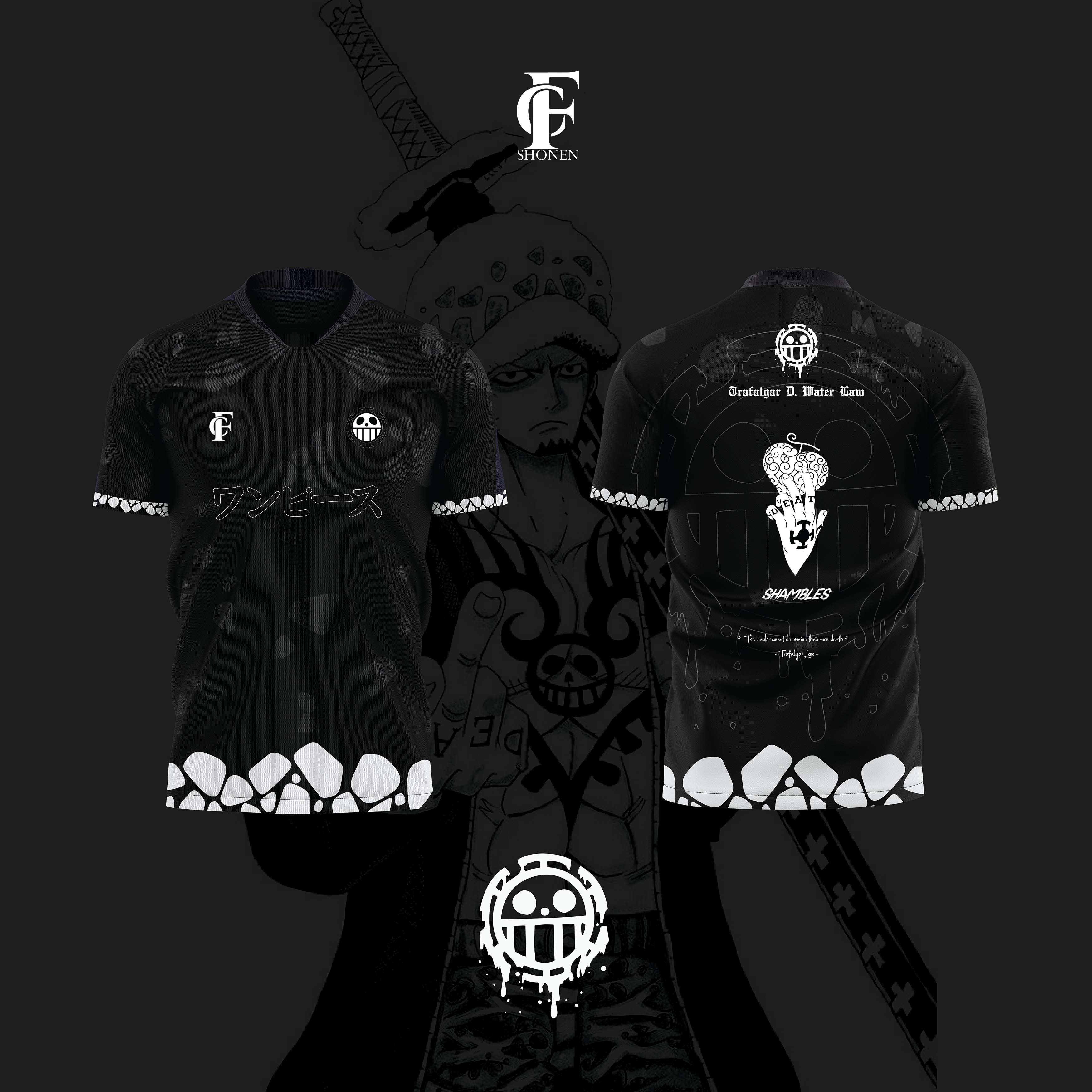 Soccer Jersey TRAFALGAR D. WATER LAW