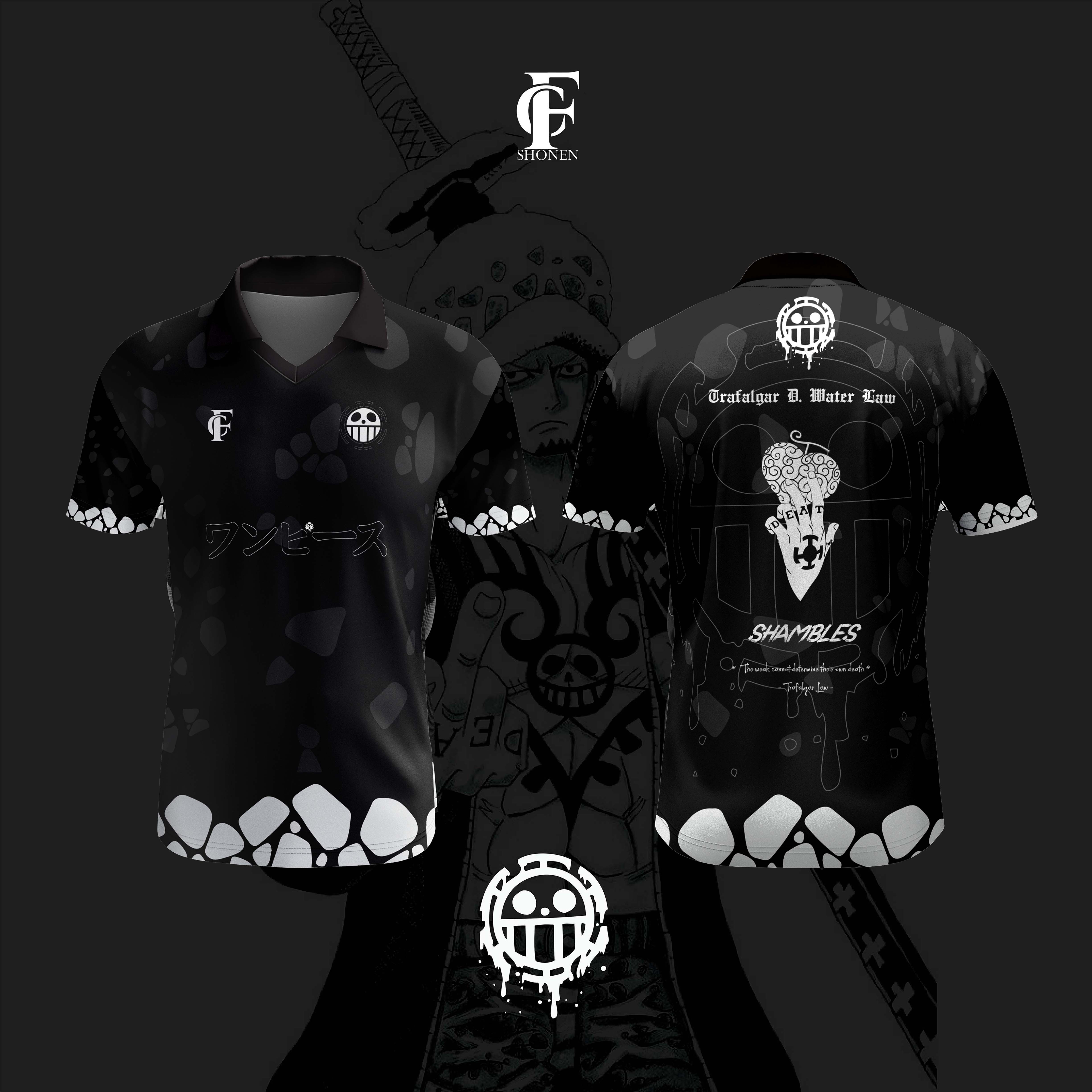 Soccer Jersey TRAFALGAR D. WATER LAW