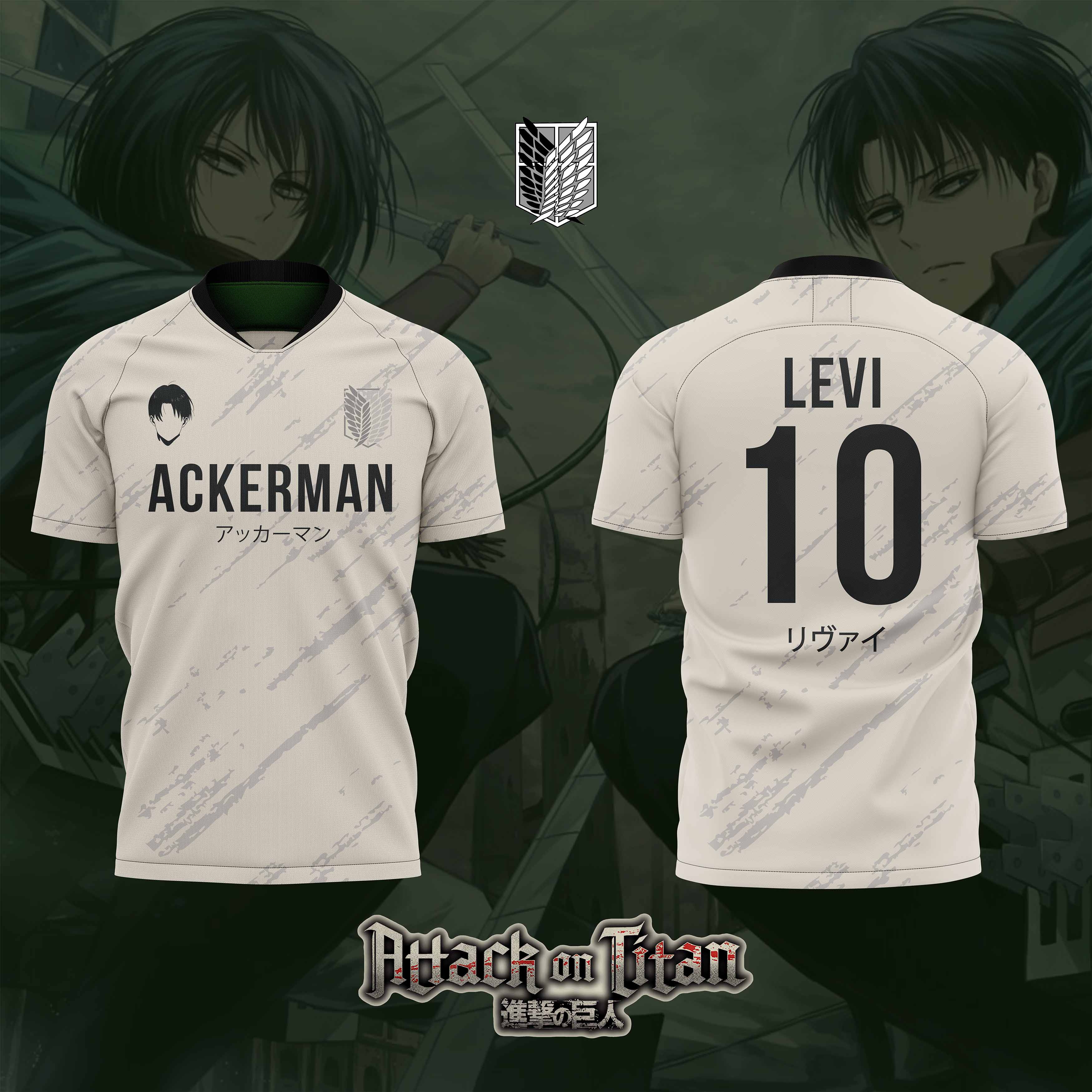 Soccer Jersey LEVI ACKERMAN