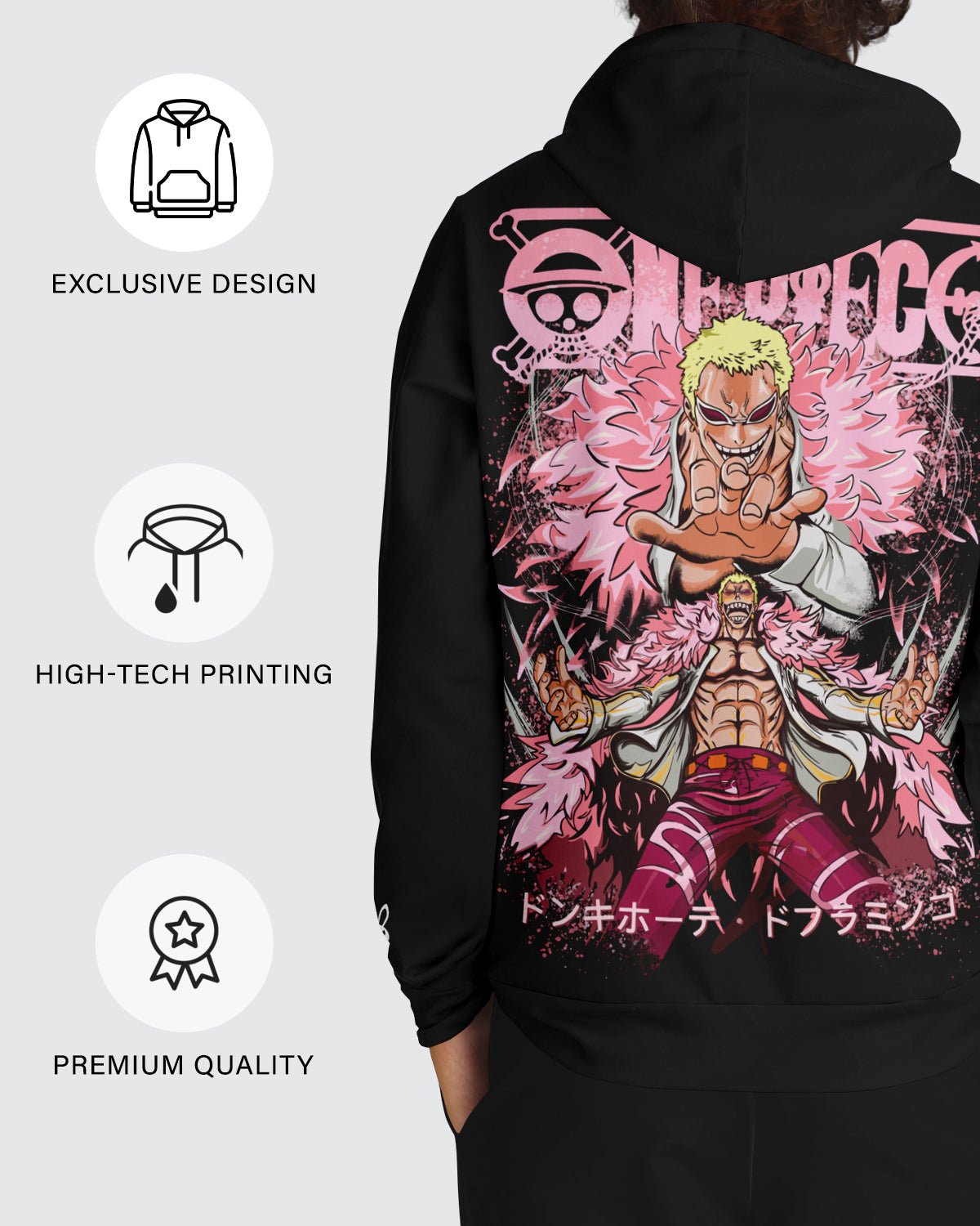 Donquixote Doflamingo Hoodie • One Piece