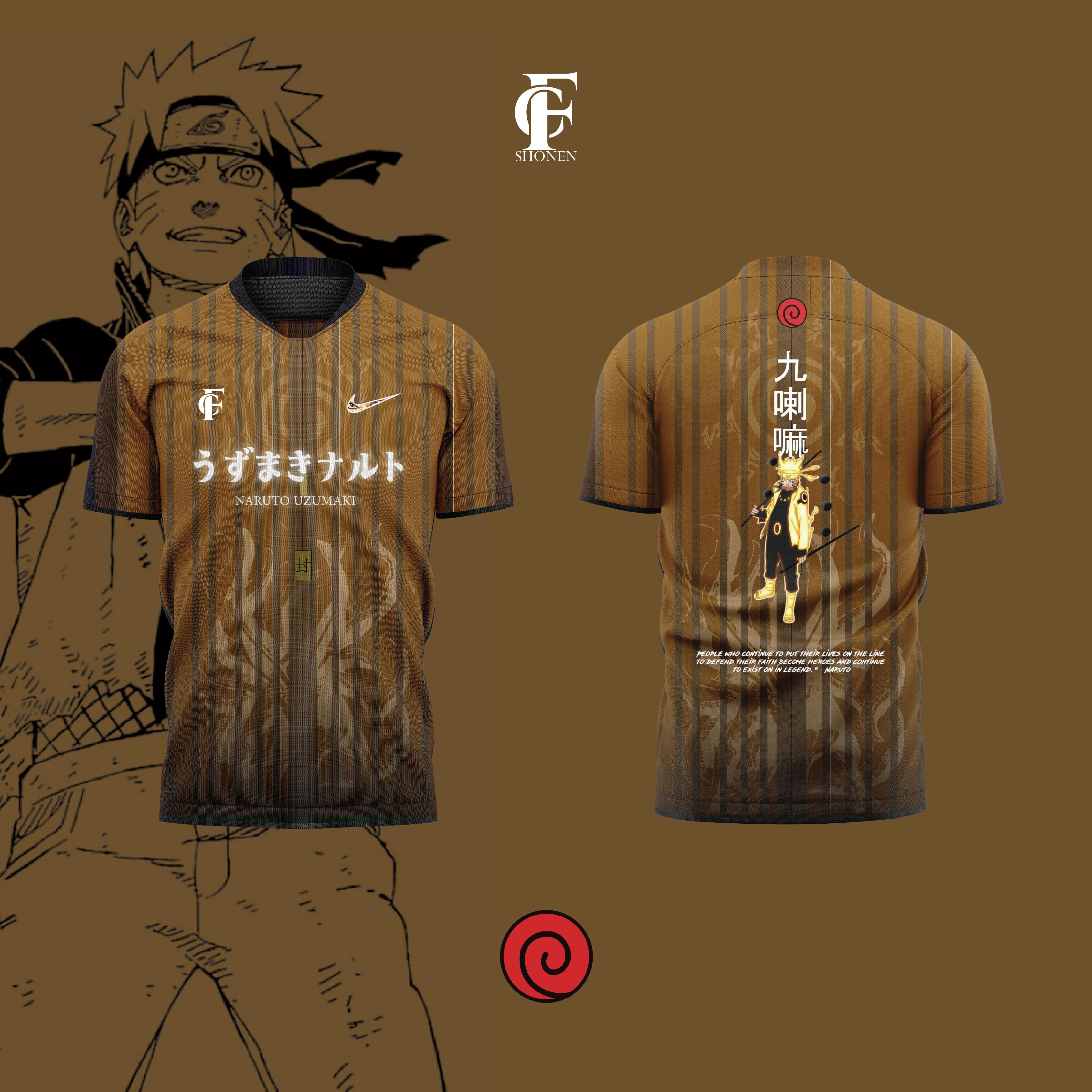 Soccer Jersey NARUTO UZUMAKI