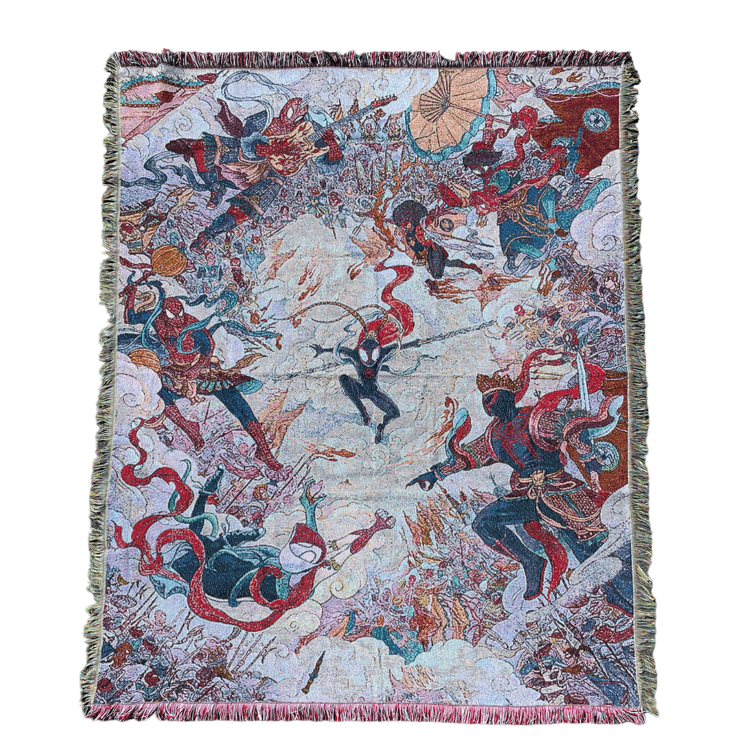Vintage Spiders Tapestry