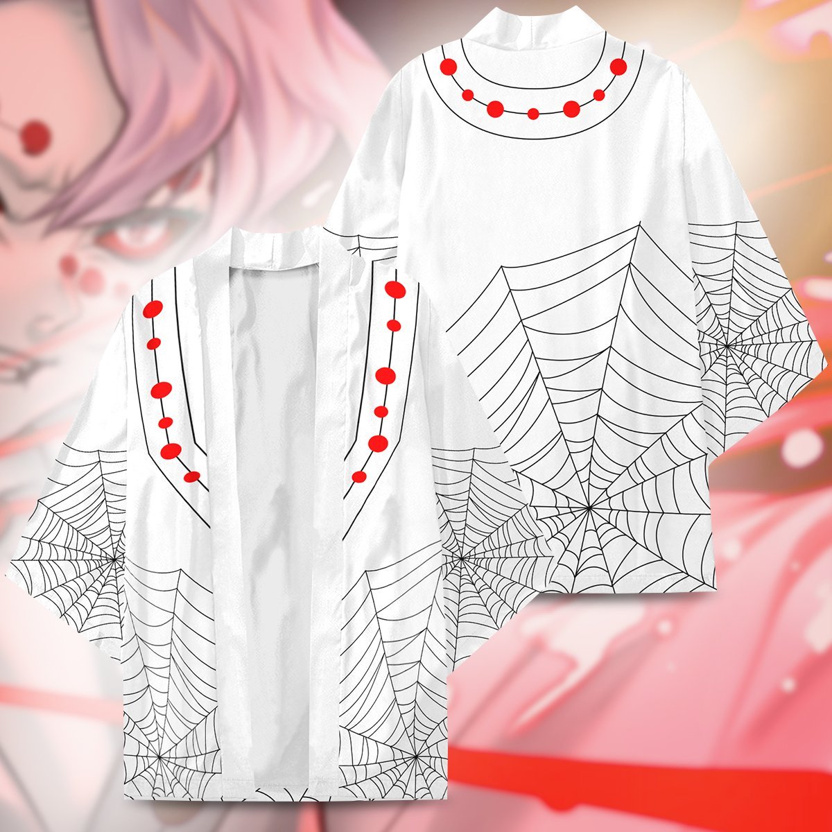 Demon Slayer Kimono - Demon Rui Kimono FDM3107