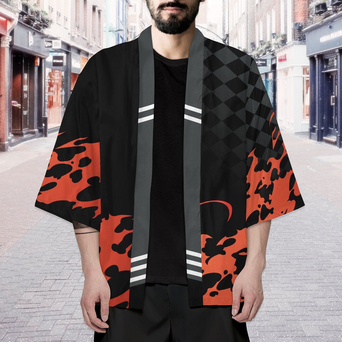 Demon Slayer Kimono - Demon Slayer Corps Kimono FDM3107