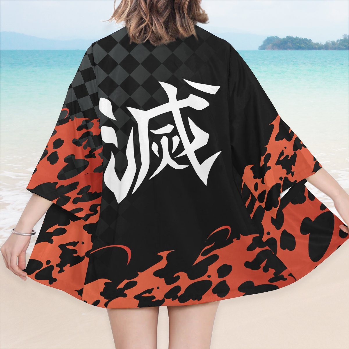 Demon Slayer Kimono - Demon Slayer Corps Kimono FDM3107
