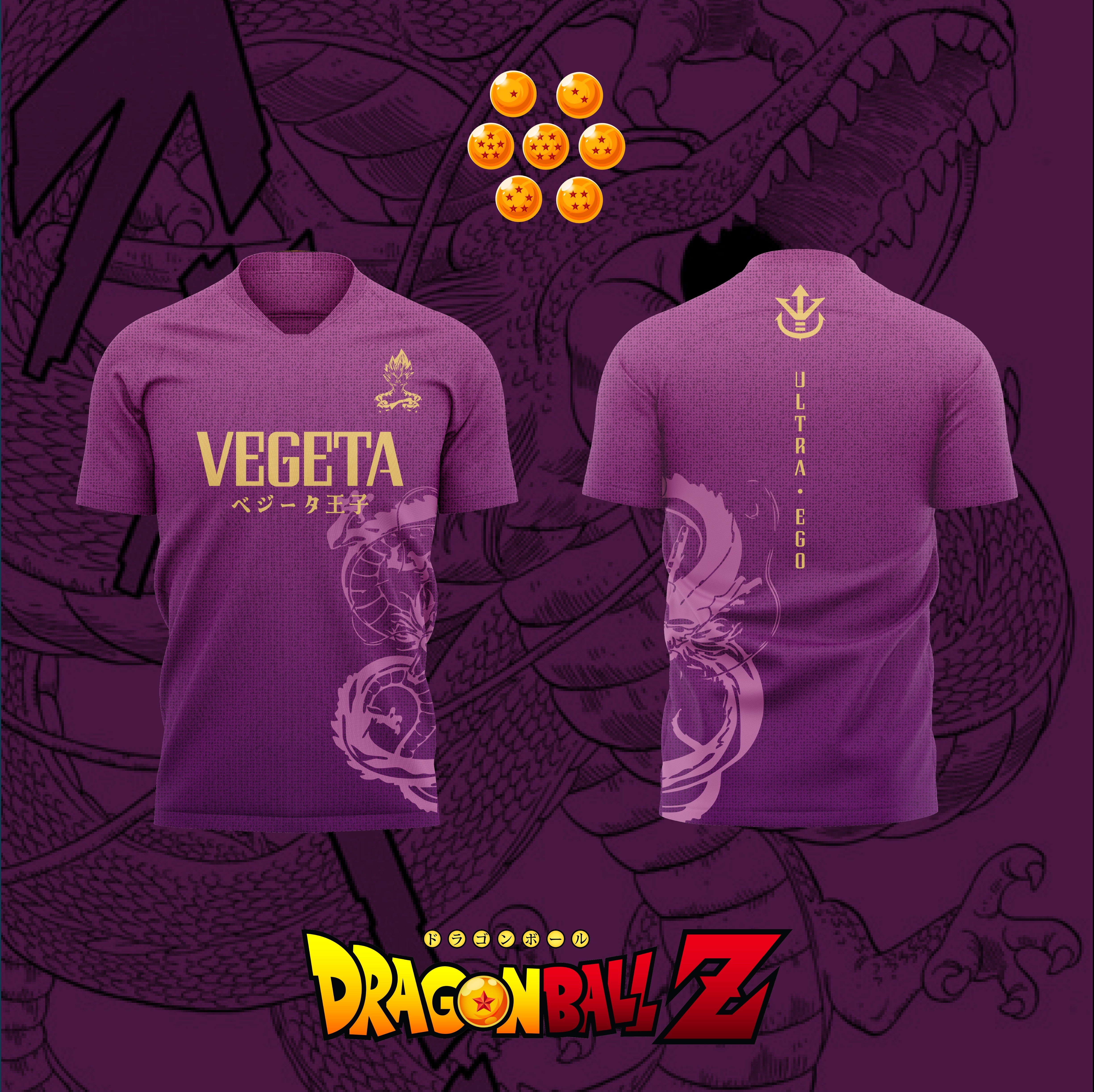 Soccer Jersey VEGETA ULTRA EGO