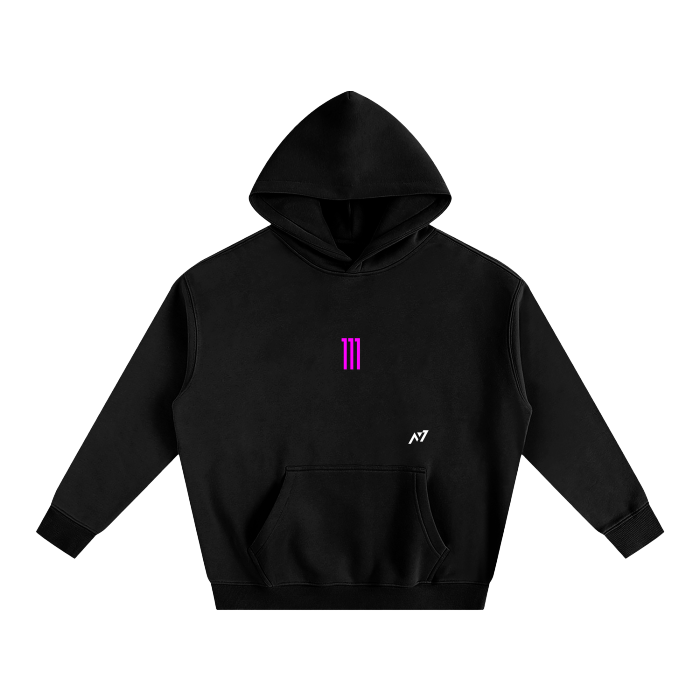 The Unpredictable One Streetwear Hoodie Black