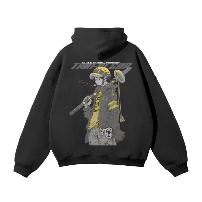 Surgeon of Death Y2K Streetwear Hoodie Black
