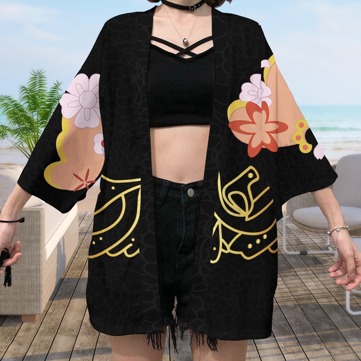Demon Slayer Kimono - Female Muzan Kimono FDM3107