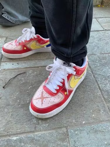 Custom Monkey D. Luffy NO.7 Shoes