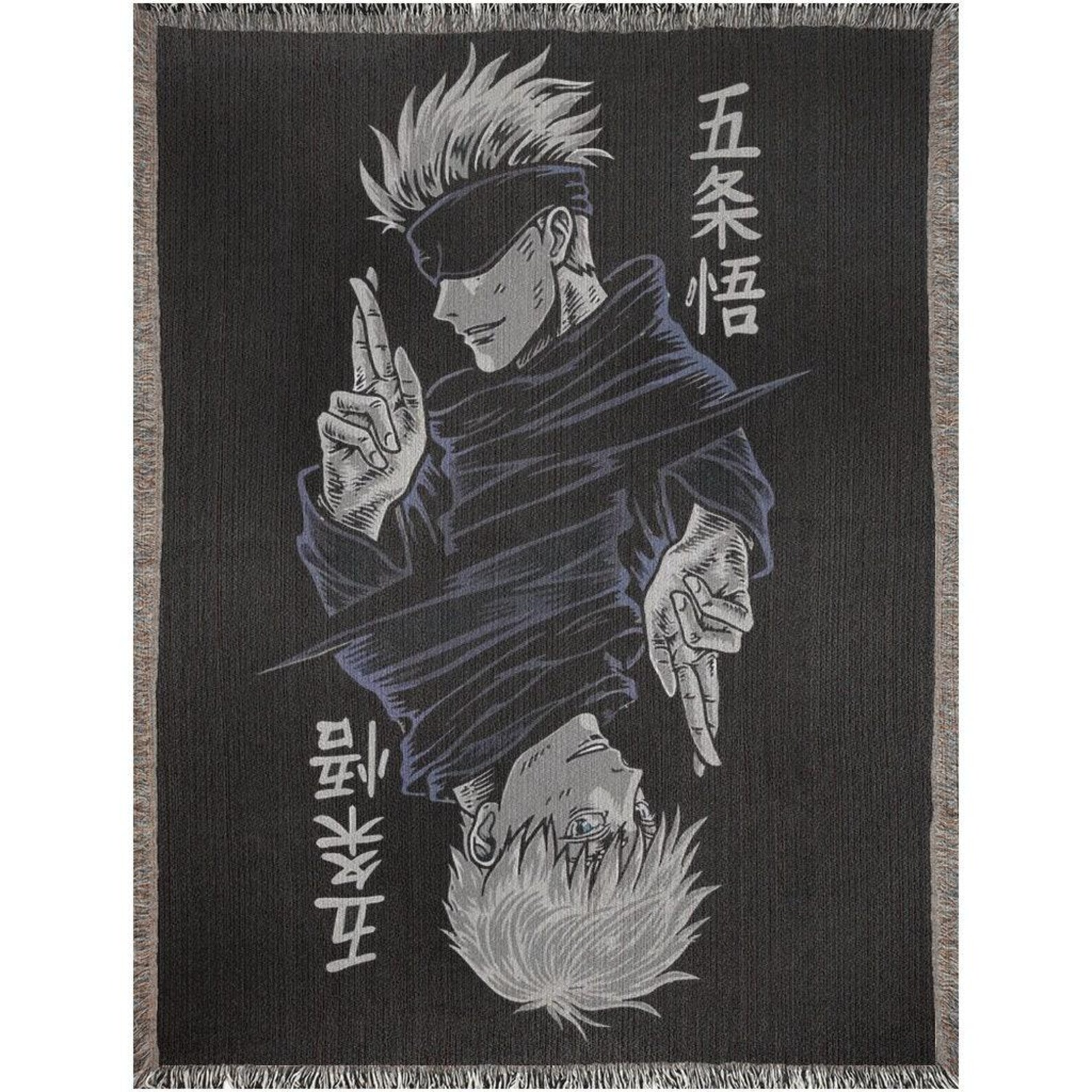 Tapestry Anime Gojo Satoru Blanket JJK