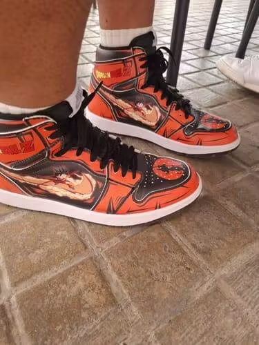 Son Goku V.2 High-top Custom Sneakers