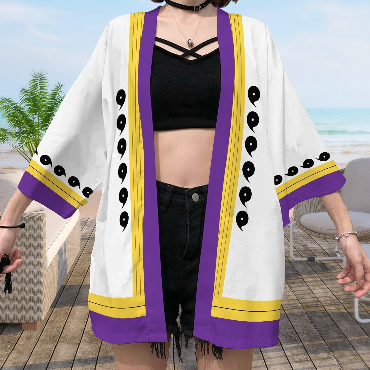Naruto Kimono - Kaguya Otsutsuki Kimono FDM3107