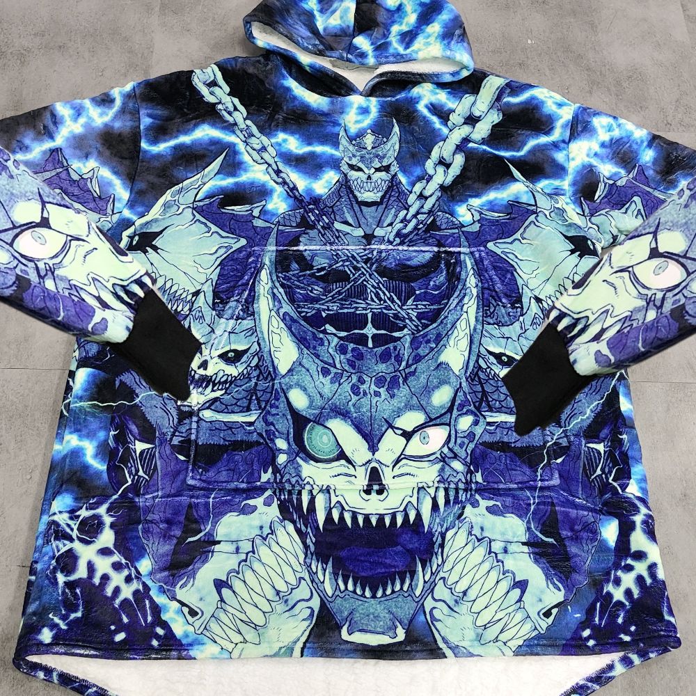 Kaiju Hoodie Blanket