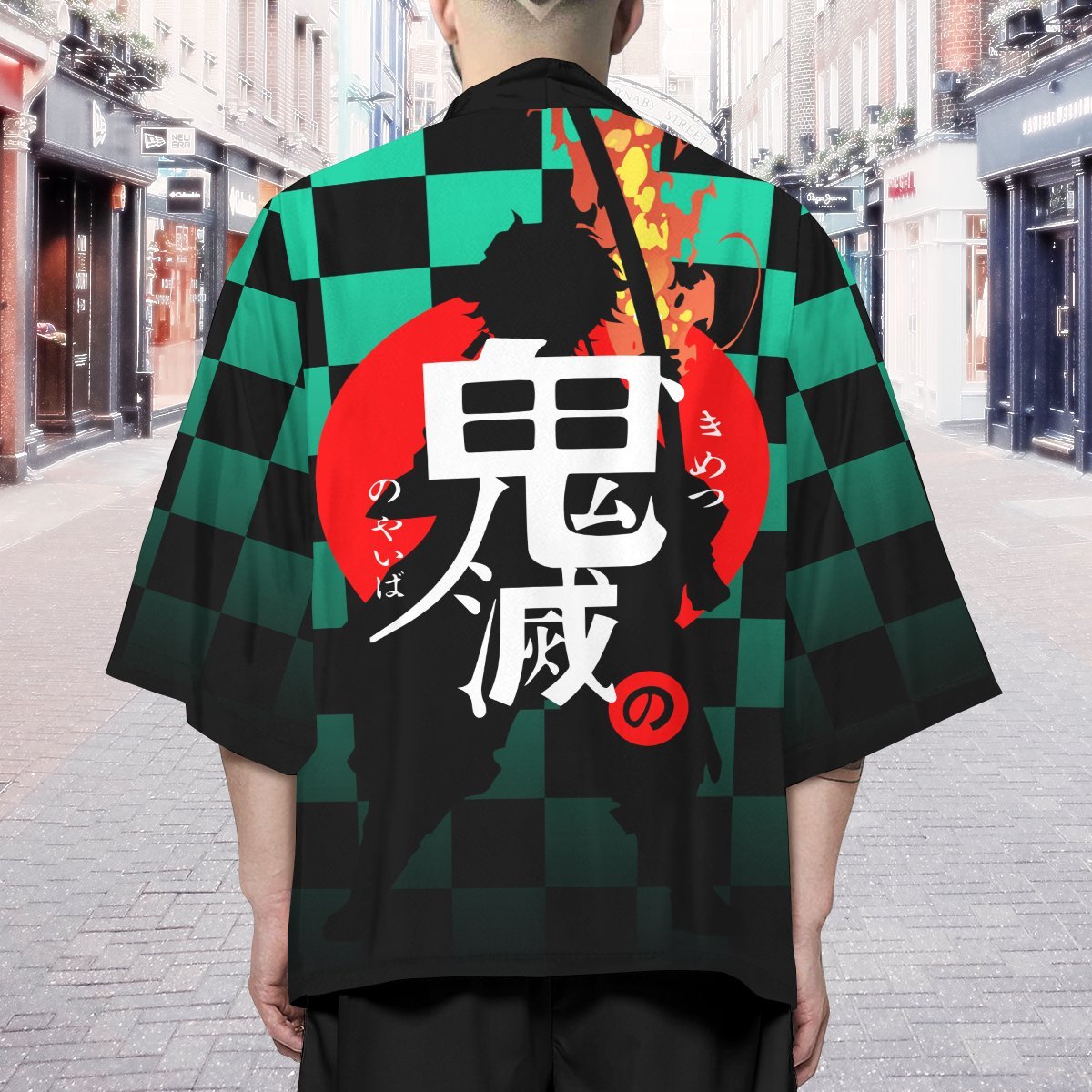 Demon Slayer Kimono - Kimetso No Yaiba Tanjiro Kimono FDM3107