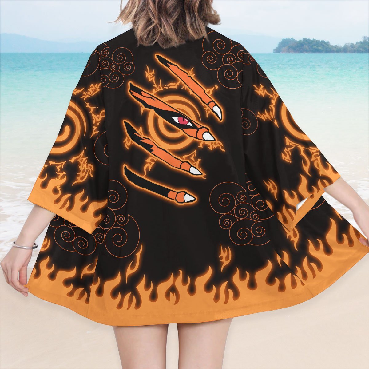 Naruto Kimono - Kurama Mark Kimono FDM3107